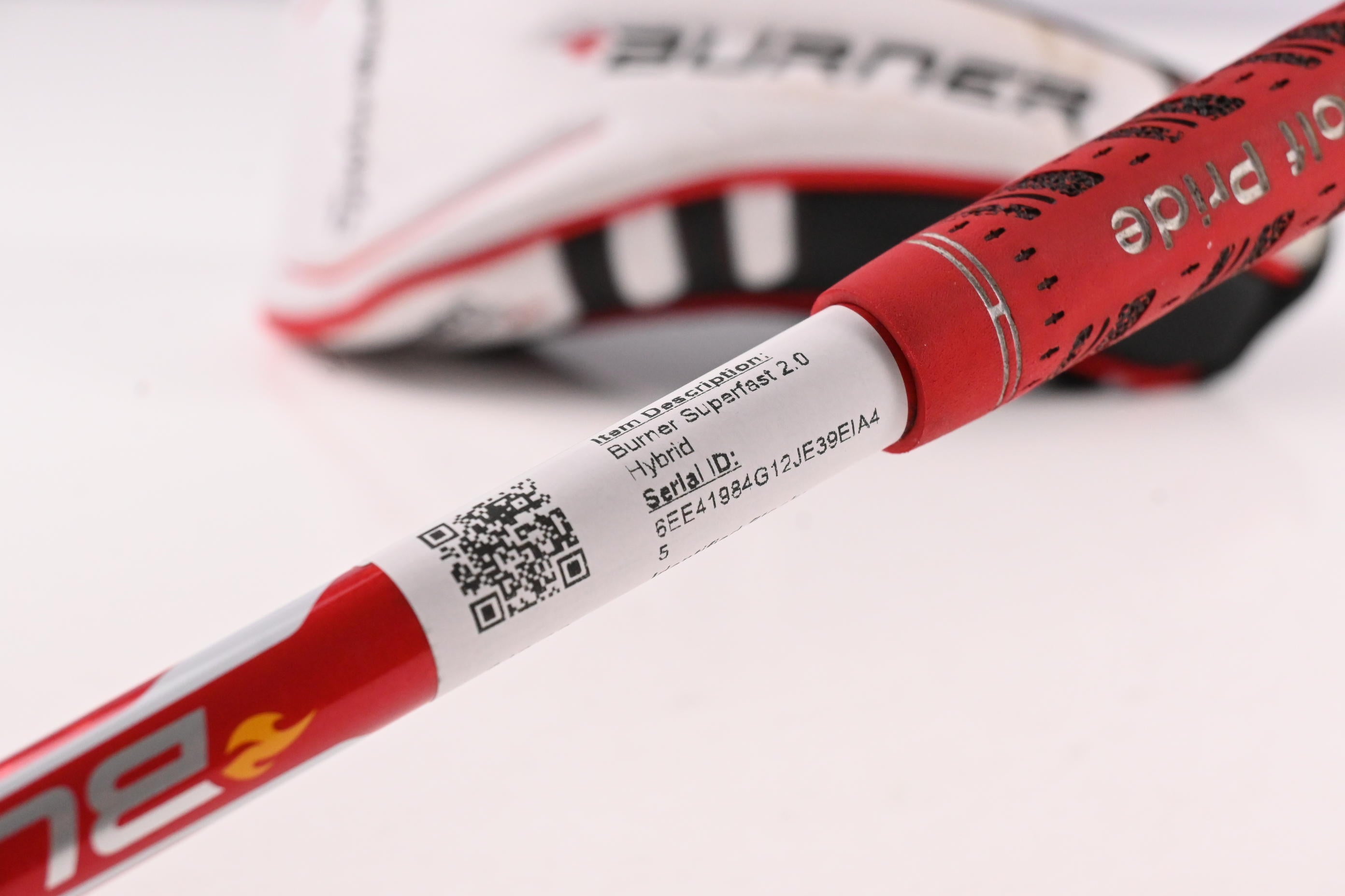Left Hand Taylormade Burner Superfast 2.0 #3 Hybrid / 18 Degree / Regular Flex