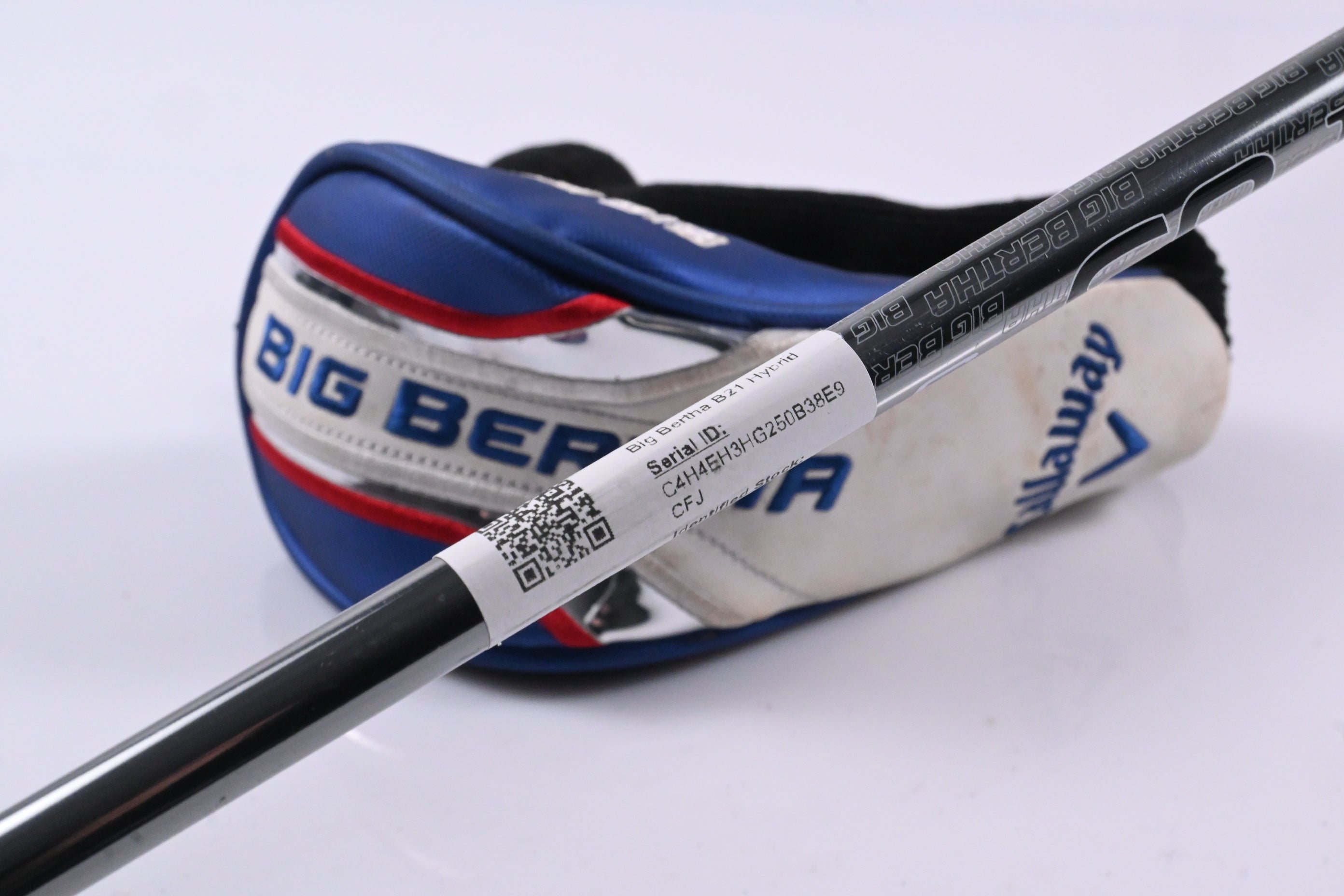 Left Hand Callaway Big Bertha B21 #4 Hybrid / 21 Degree / Stiff Flex RCH 65