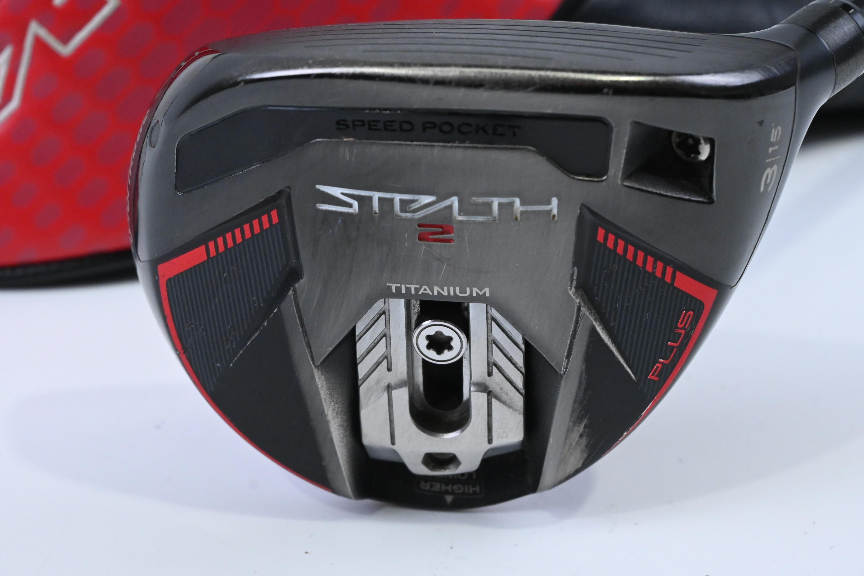 Taylormade Stealth 2 Plus #3 Wood / 15 Degree / Stiff Flex Kai'li Red 75 Shaft
