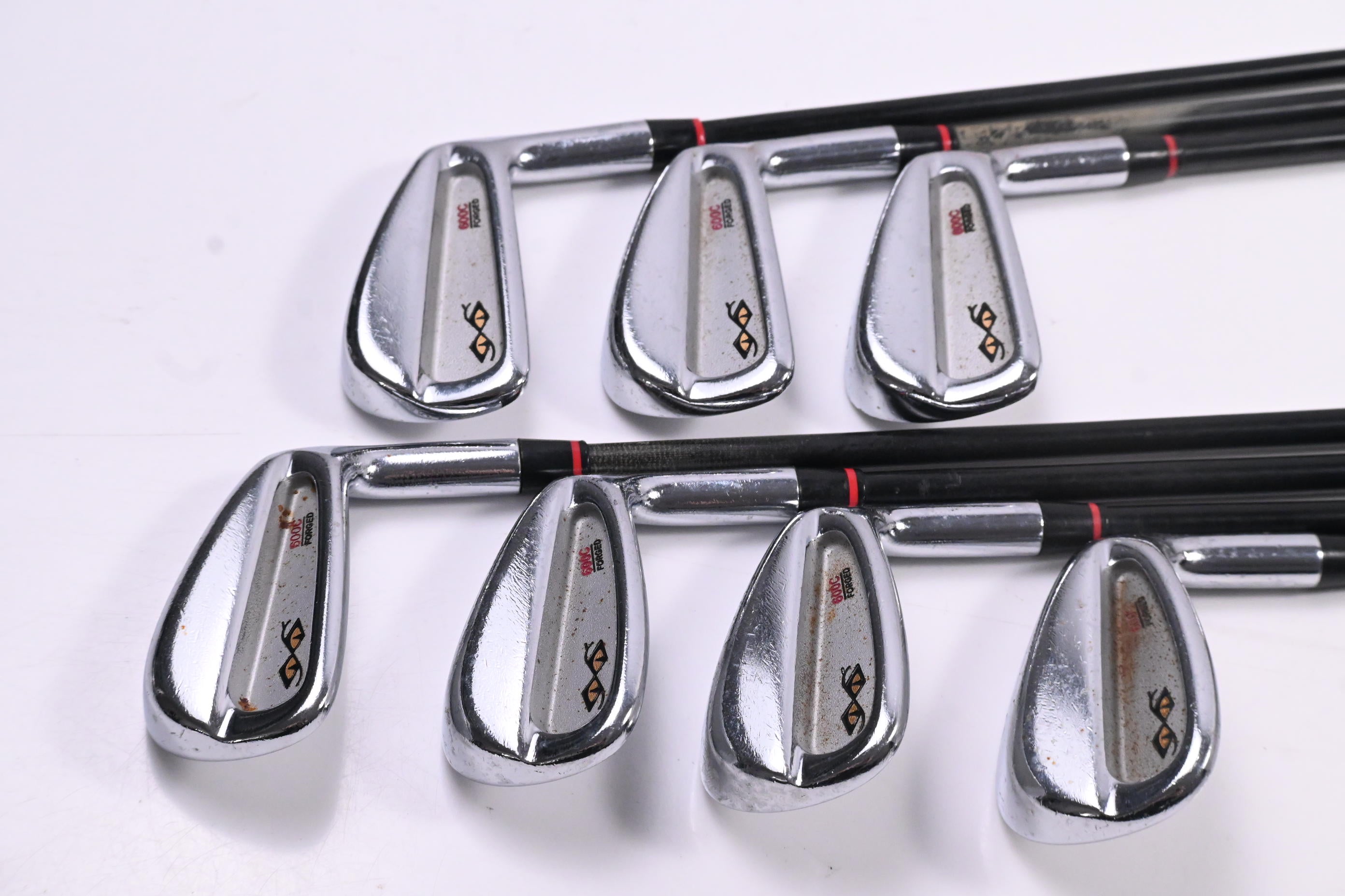 Snake Irons 600C Forged Irons / 4-PW / Stiff Flex Graffaloy Pro Logic Shafts