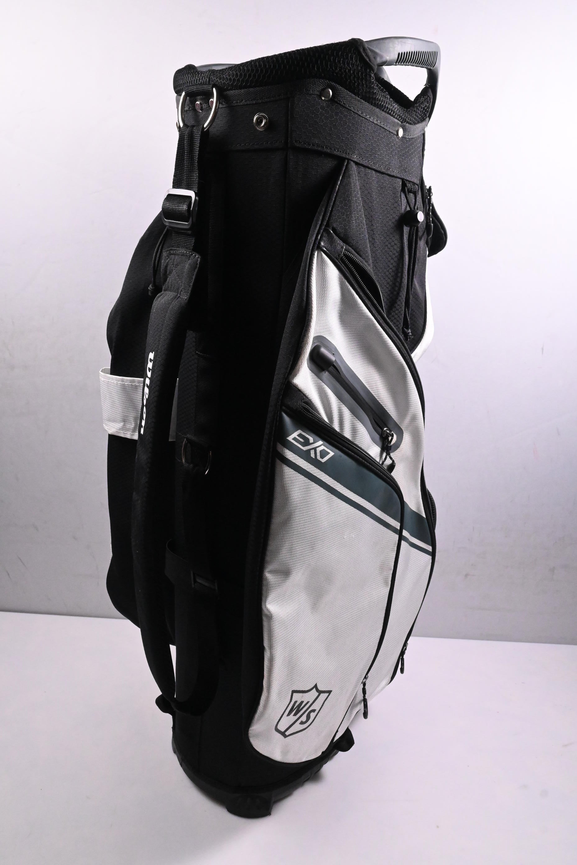 Wilson EXO Cart Bag / 14-Way Divider / Black & White