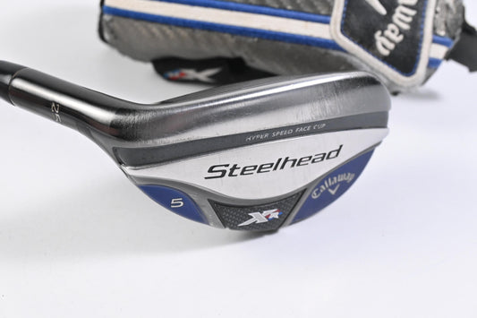 Left Hand Callaway Steelhead XR #5 Hybrid / 25 Degree / Regular Flex Program 60