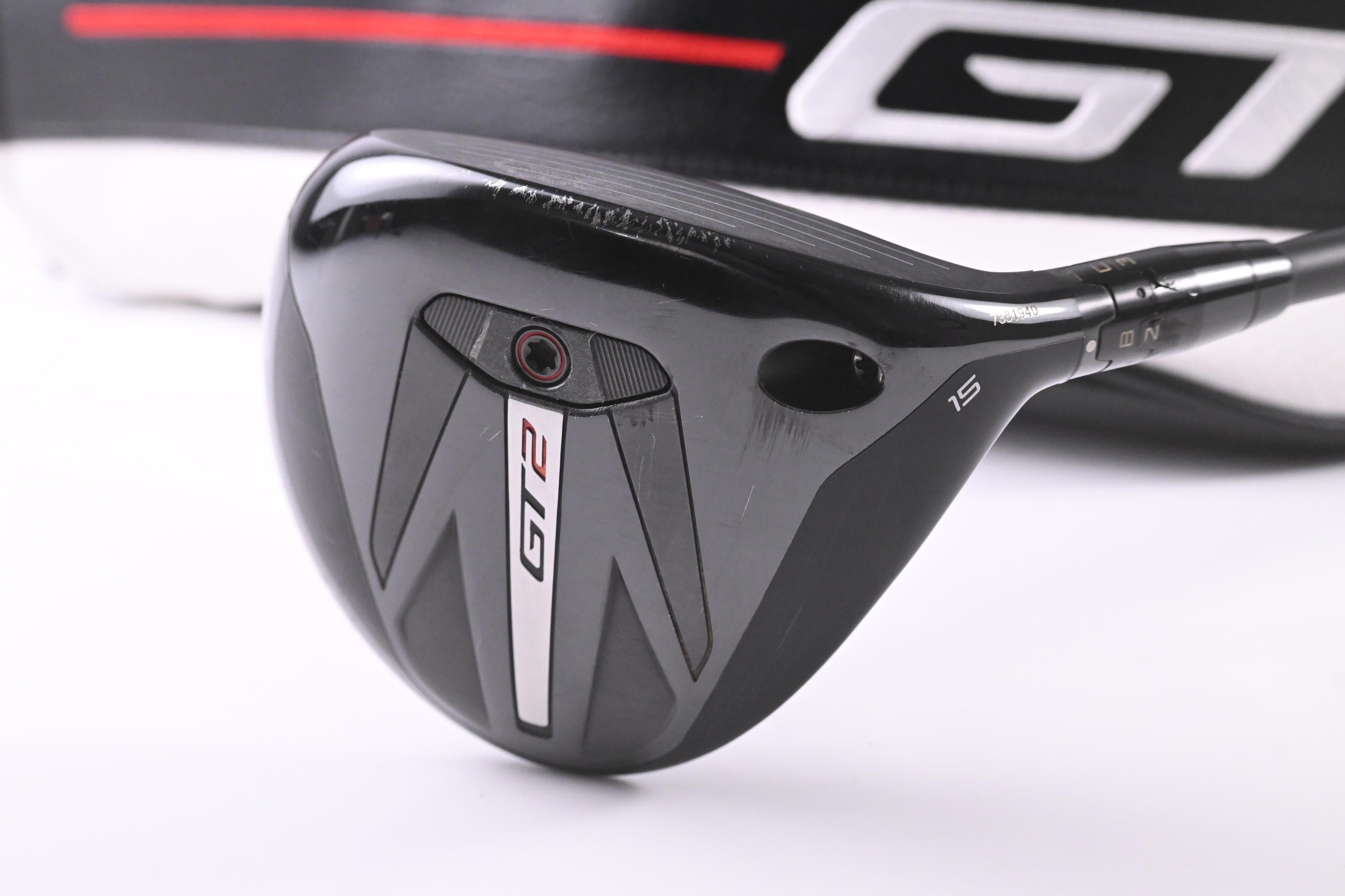 Titleist GT2 #3 Wood / 15 Degree / Stiff Flex HZRDUS Black Gen 5 70 Shaft