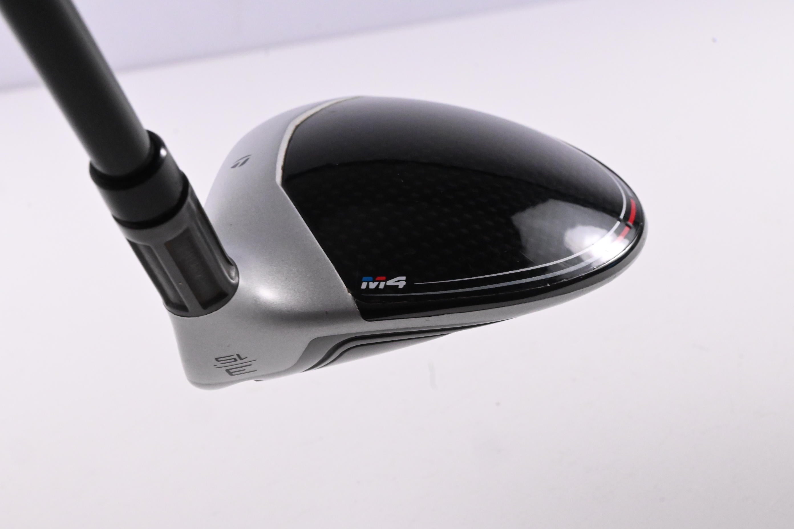 Taylormade M4 #3 Wood / 15 Degree / Stiff Flex Fujikura Atmos Red 6 Shaft