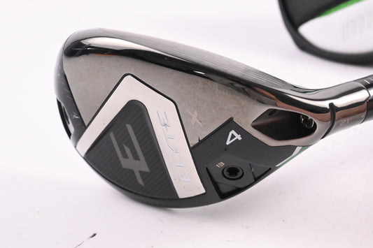 Callaway Elyte X #4 Hybrid / 21 Degree / Regular Flex Denali Charcoal 60 Shaft