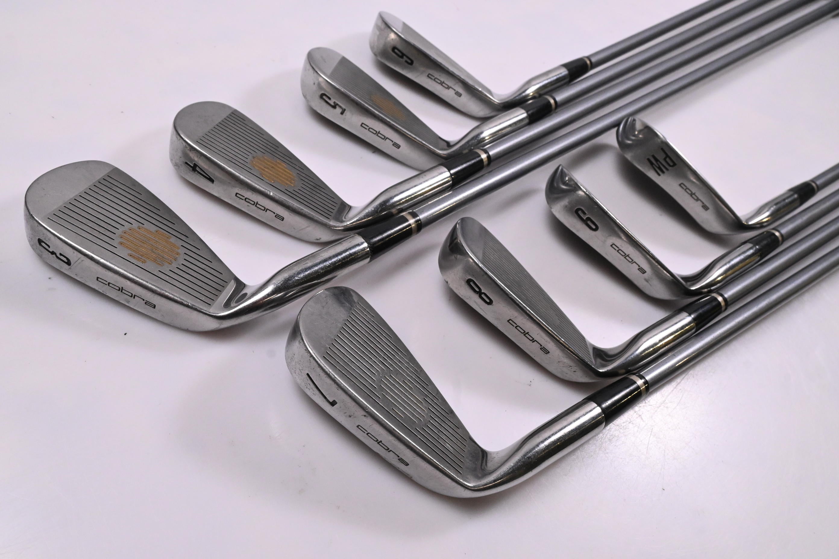 Cobra King Cobra Oversize Irons / 3-PW / Stiff Flex Cobra Shafts