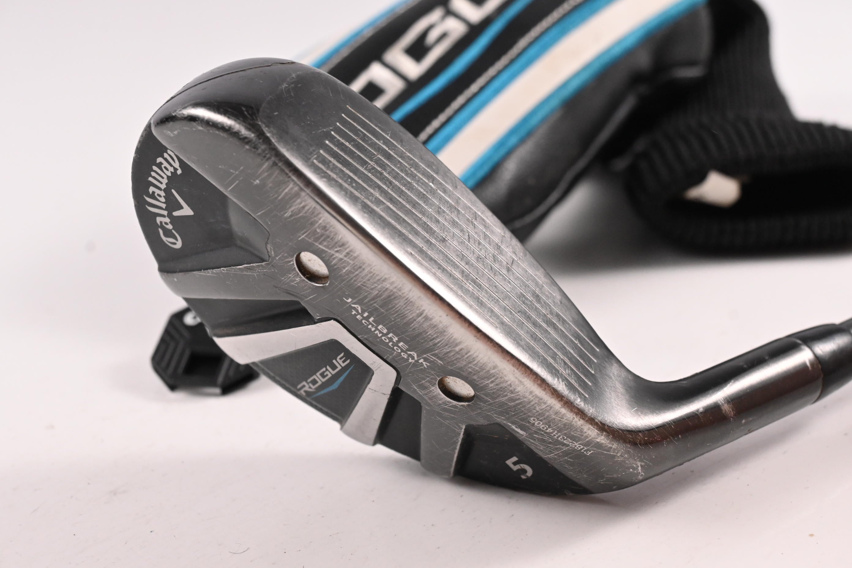 Callaway Rogue #5 Hybrid / 24 Degree / Stiff Flex Aldila Synergy Blue 60 Shaft