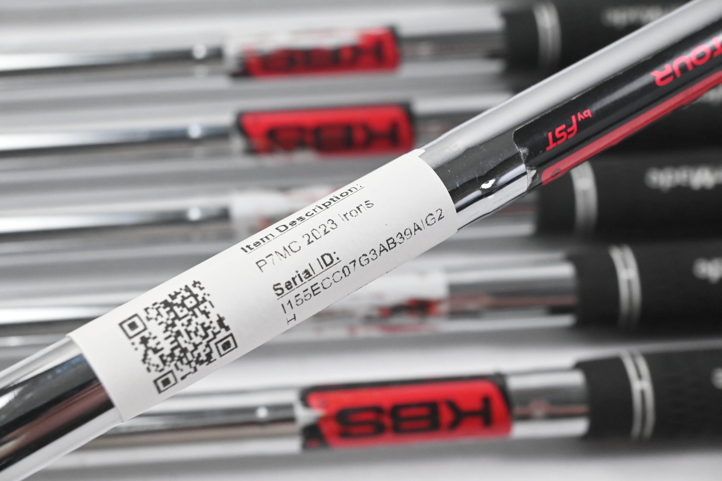 Taylormade P7MC 2023 Irons / 4-PW / X-Flex KBS Tour Shafts