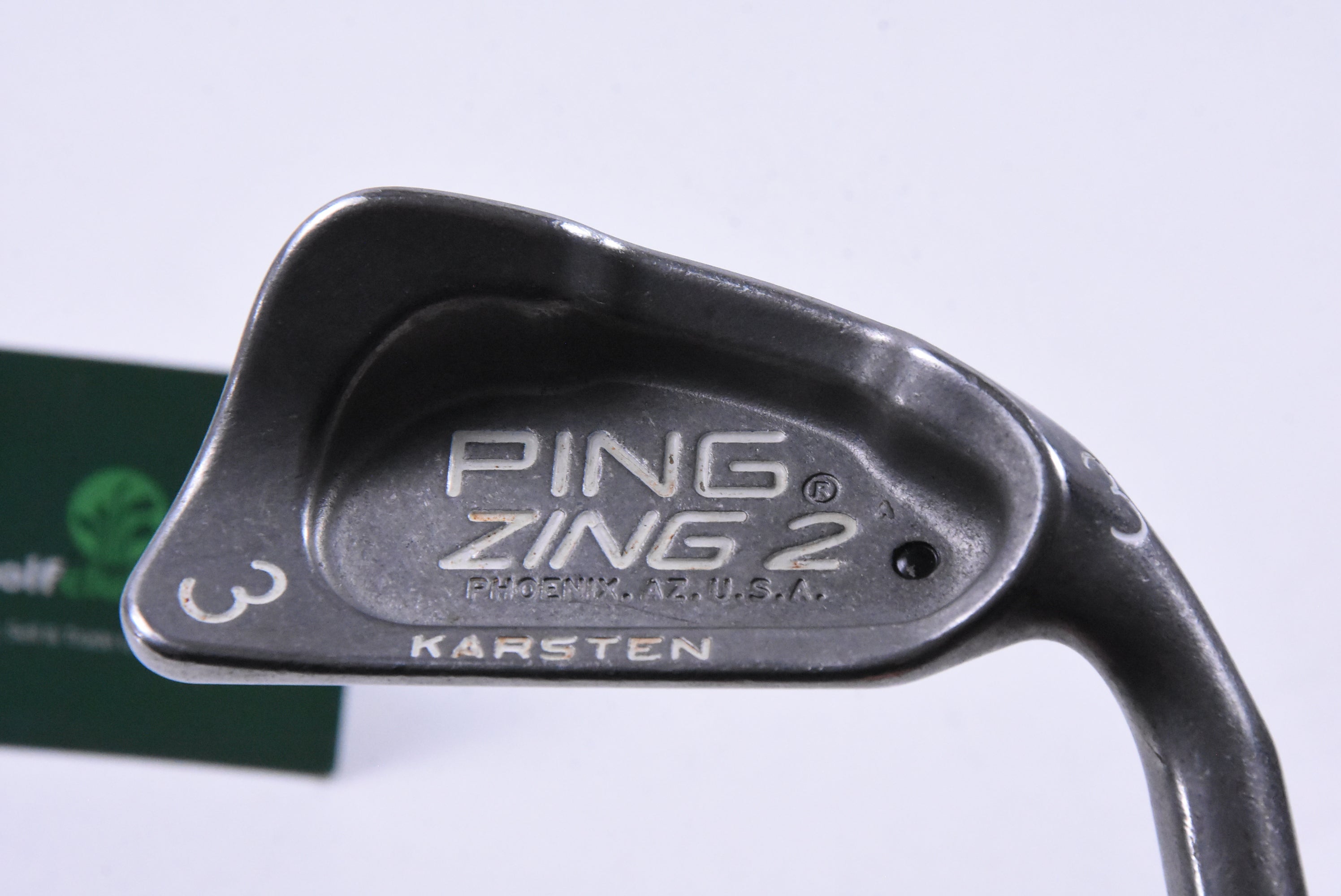 Ping Zing 2 #3 Iron / 20.5 Degree / Black Dot / Stiff Flex Ping JZ Red Shaft