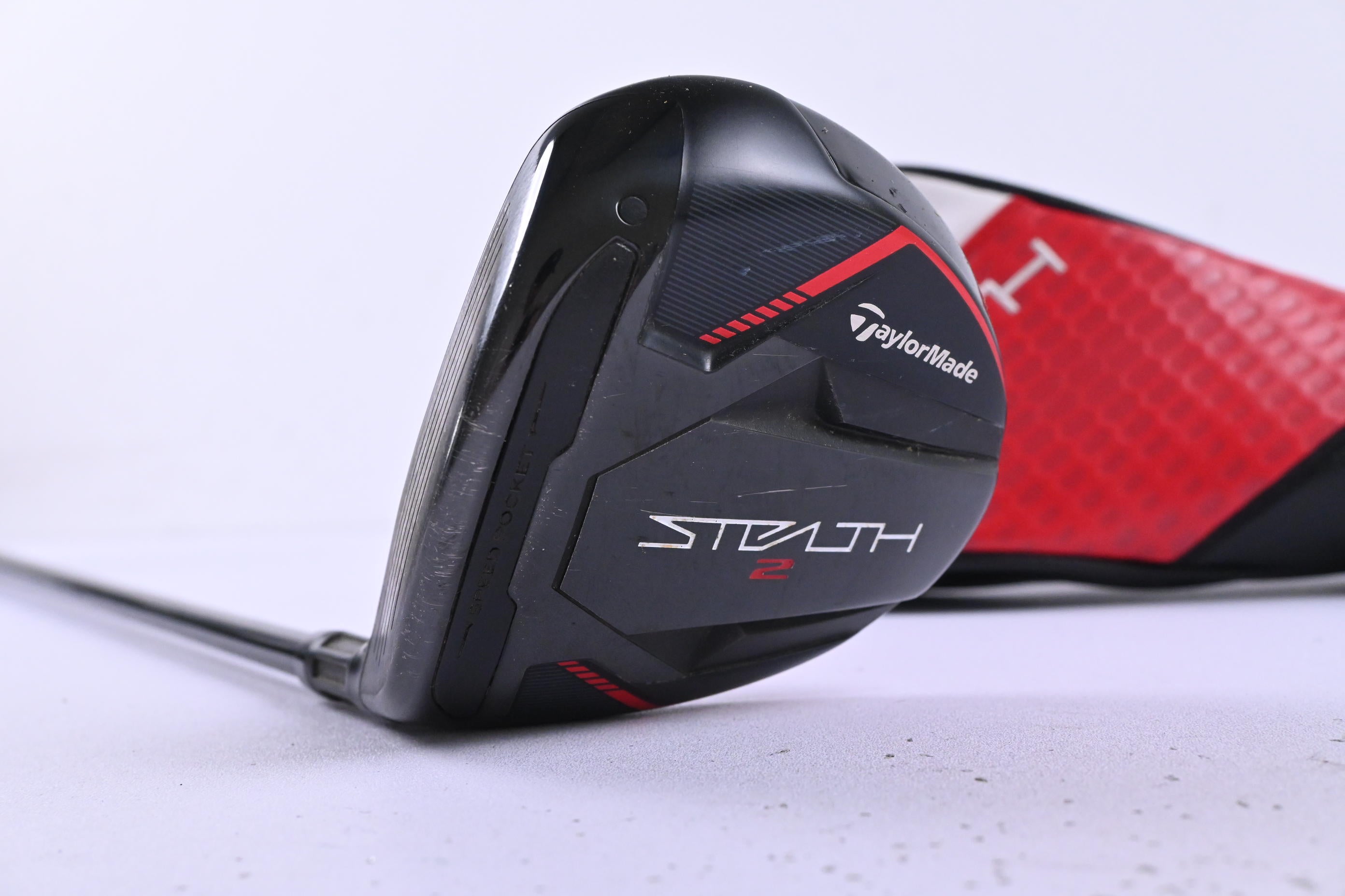 Left Hand Taylormade Stealth 2 #3 Wood / 16.5 Degree / Stiff Flex Fujikura Shaft
