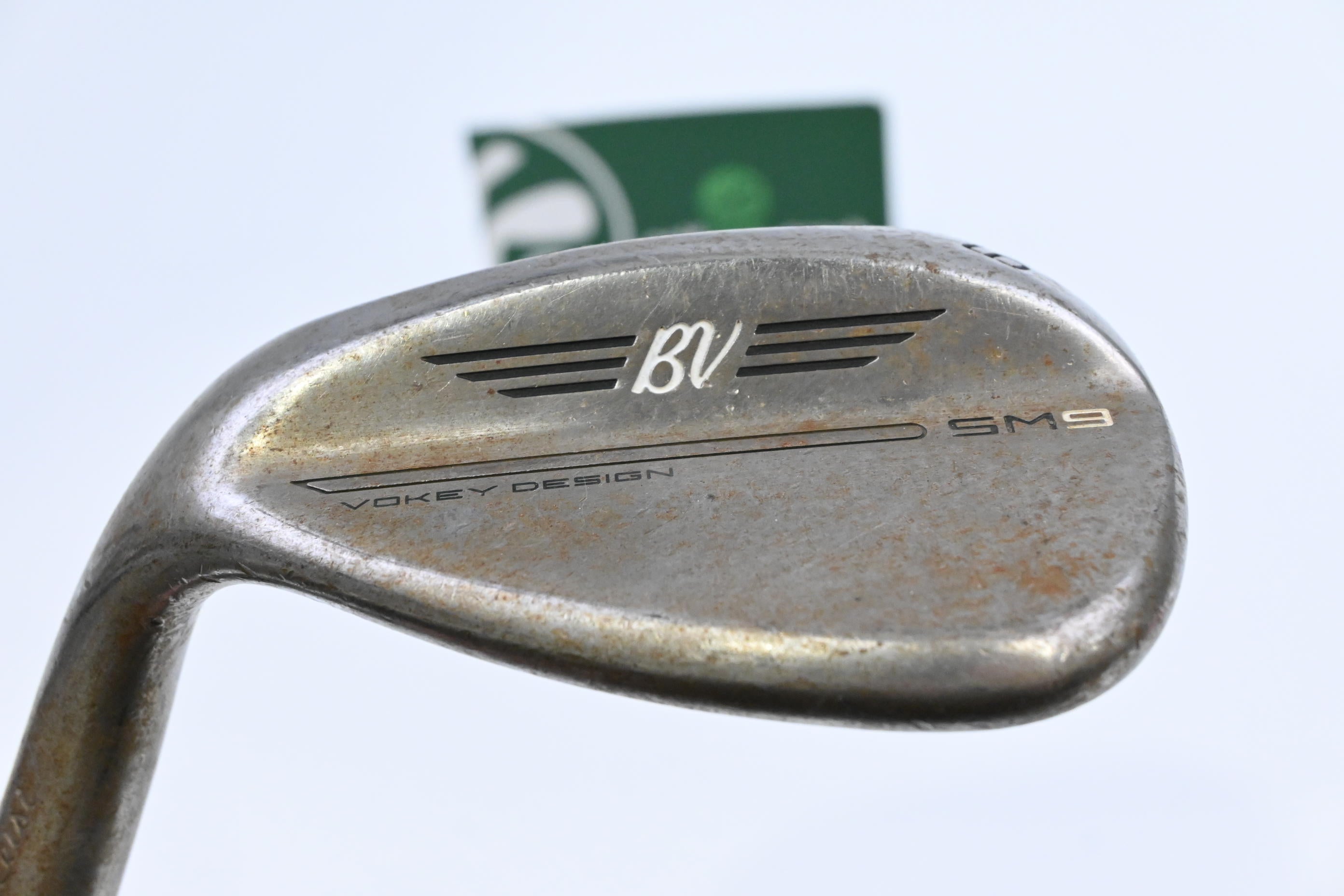 Left Hand Titleist Vokey SM9 Lob Wedge / 60 Degree / Wedge Flex Steel Shaft