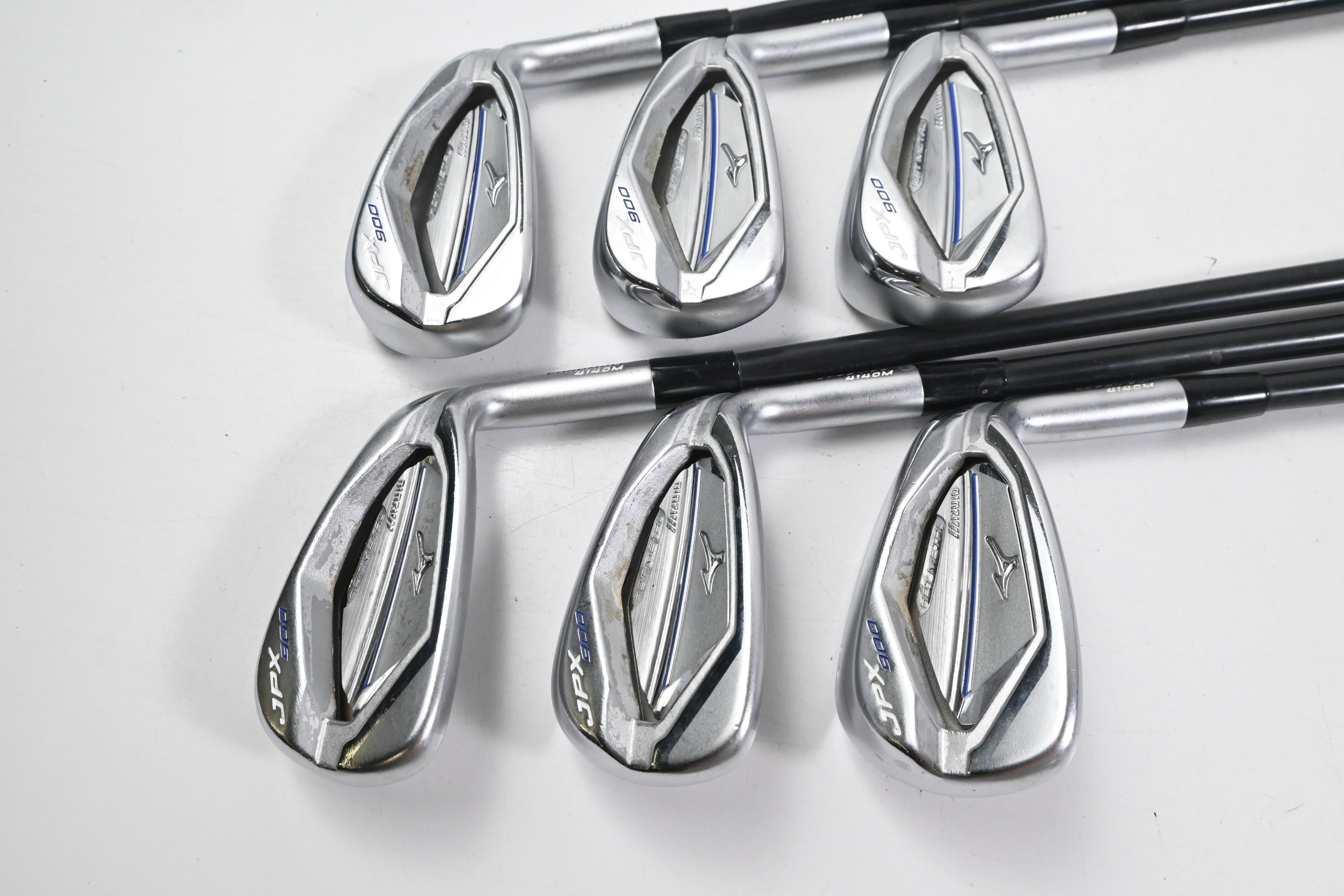 Mizuno JPX 900 Hot Metal Irons / 5-PW / Senior Flex Project X LZ 90 Shafts