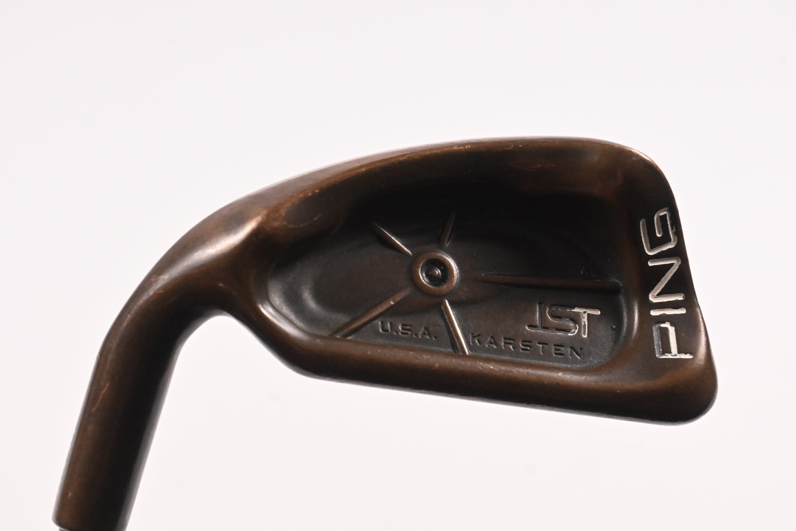 Left Hand Ping ISI BeCu #6 Iron / Black Dot / Regular Flex Ping Steel Shaft