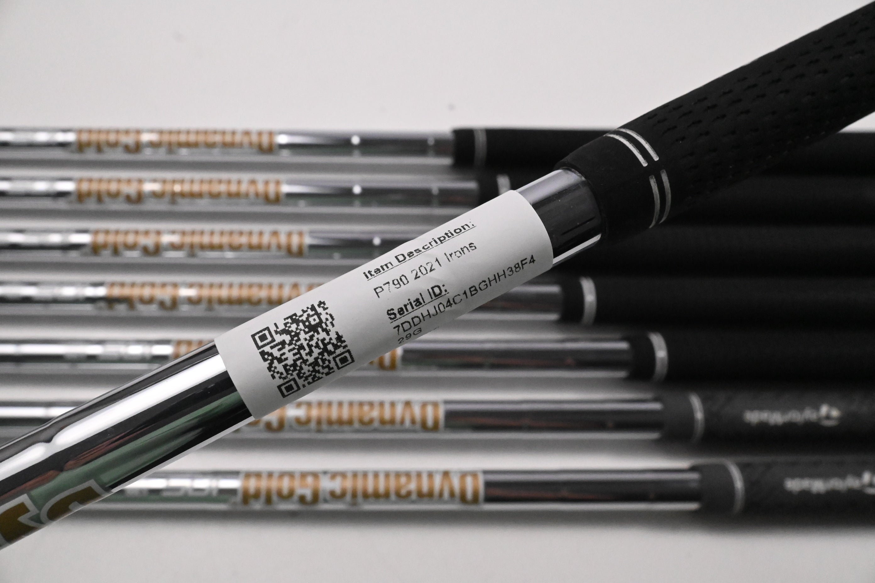 Taylormade P790 2021 Irons / 3-PW / Stiff Flex Dynamic Gold 105 S300 Shafts