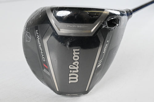 Wilson DYNAPWR Max+ Driver / 9 Degree / Stiff Flex UST LIN-Q Powercore Blue 6
