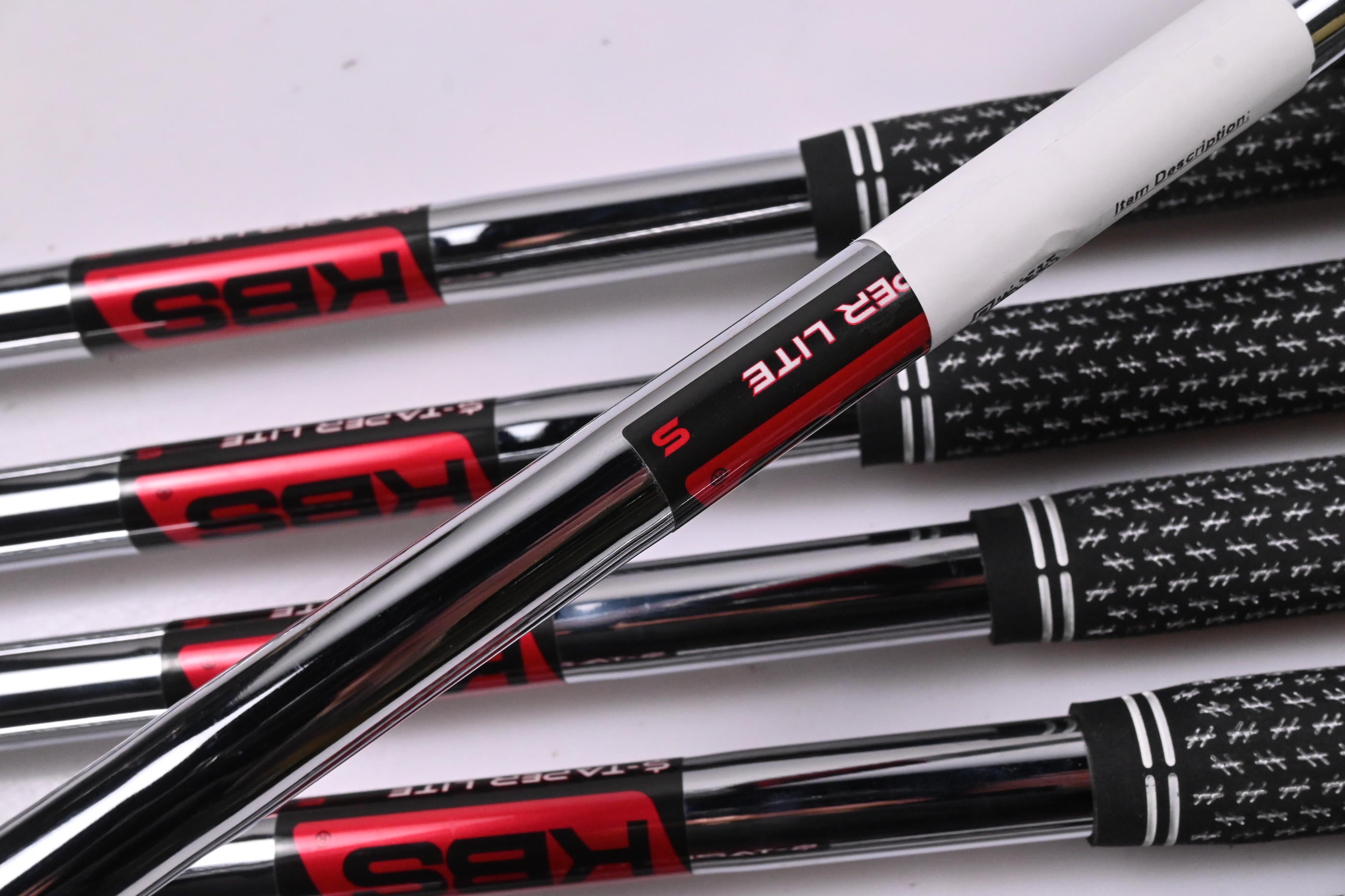 Cobra 2025 King Tec Irons / 4-PW / Stiff Flex KBS $-Taper Lite Shafts