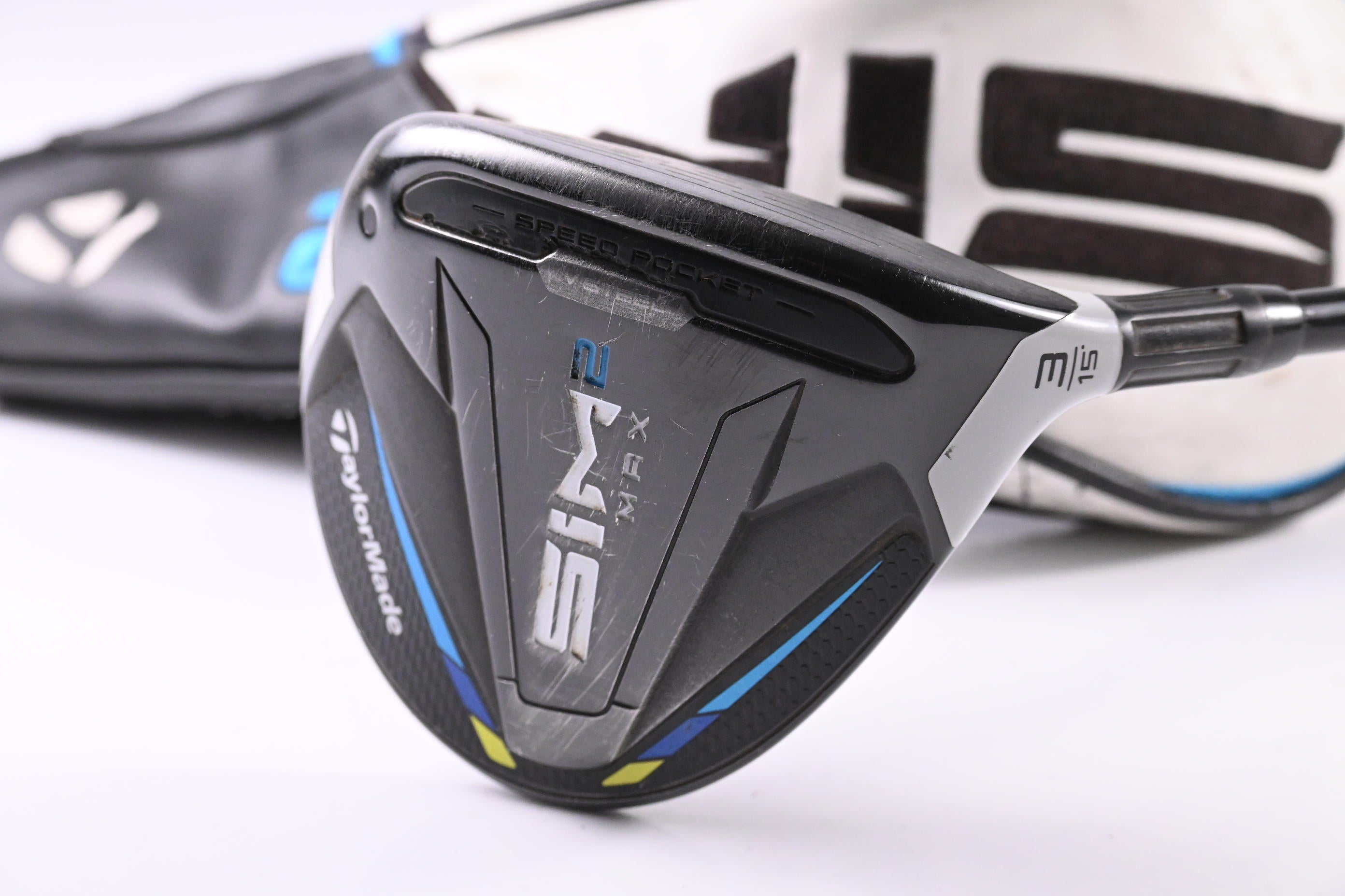 Taylormade SIM2 Max #3 Wood / 15 Degree / Regular Flex Ventus TR Red 5 Shaft