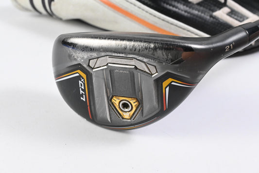 Cobra LTDx #4 Hybrid / 21 Degree / Regular Flex KBS PGI 75 Shaft