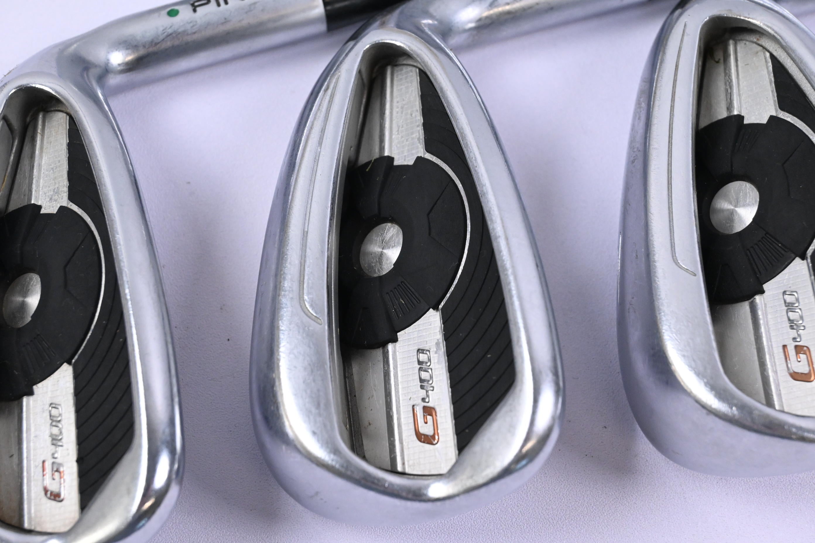 Ping G400 Irons / 5-PW+GW / Green Dot / Regular Flex True Temper XP R300
