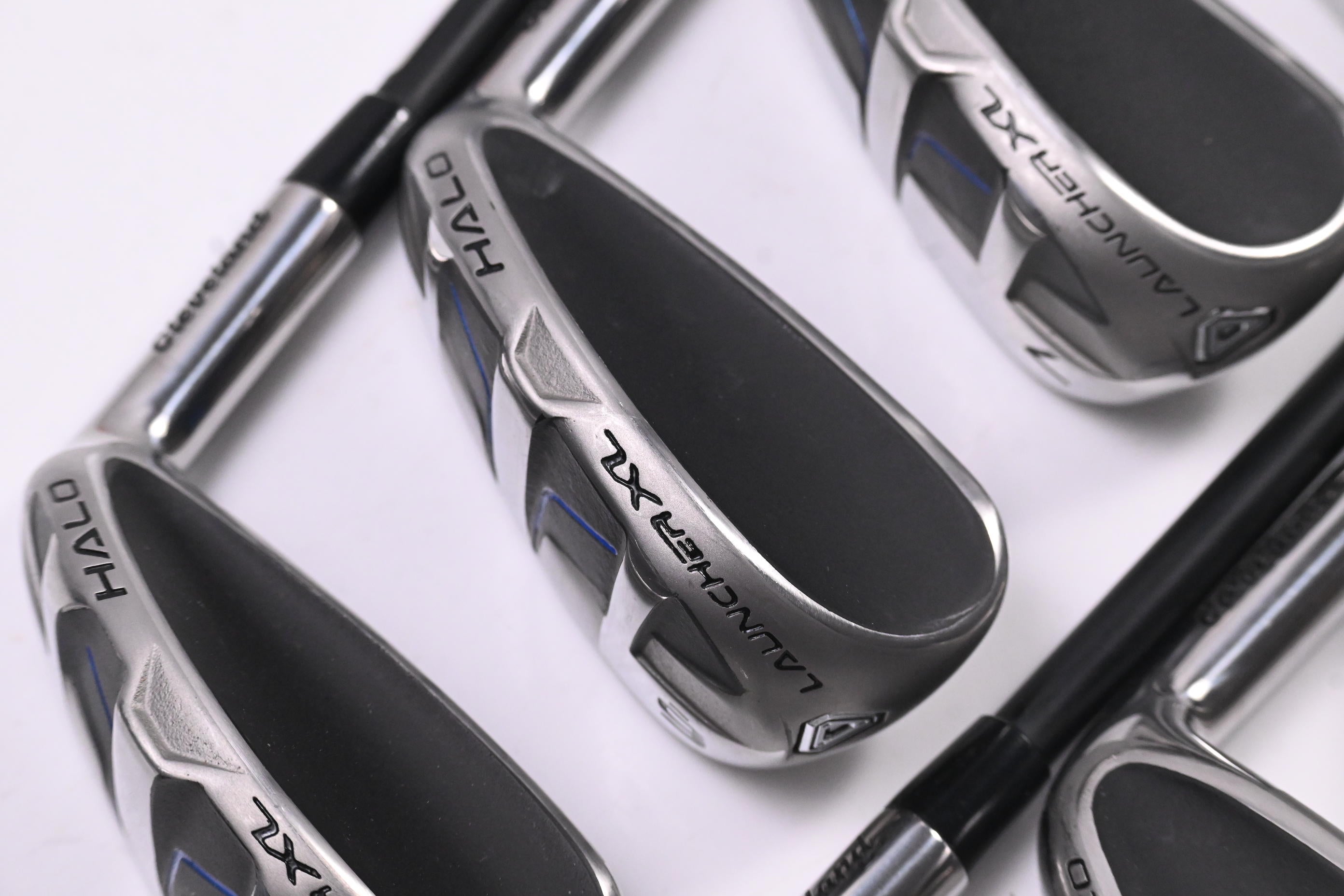 Cleveland Launcher XL Halo Irons / 5-PW+GW+SW / Senior Flex Cypher 50 Shafts