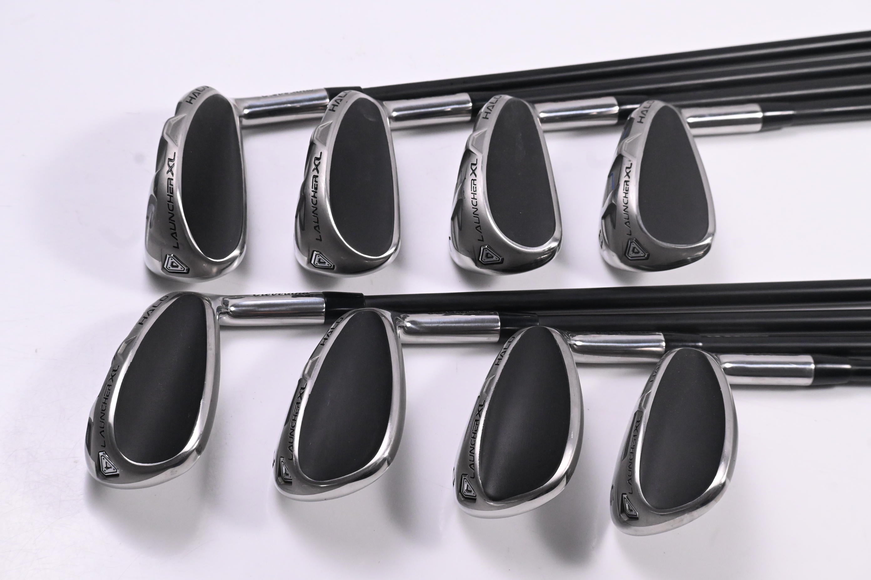 Cleveland Launcher XL Halo Irons / 5-PW+GW+SW / Senior Flex Cypher 50 Shafts