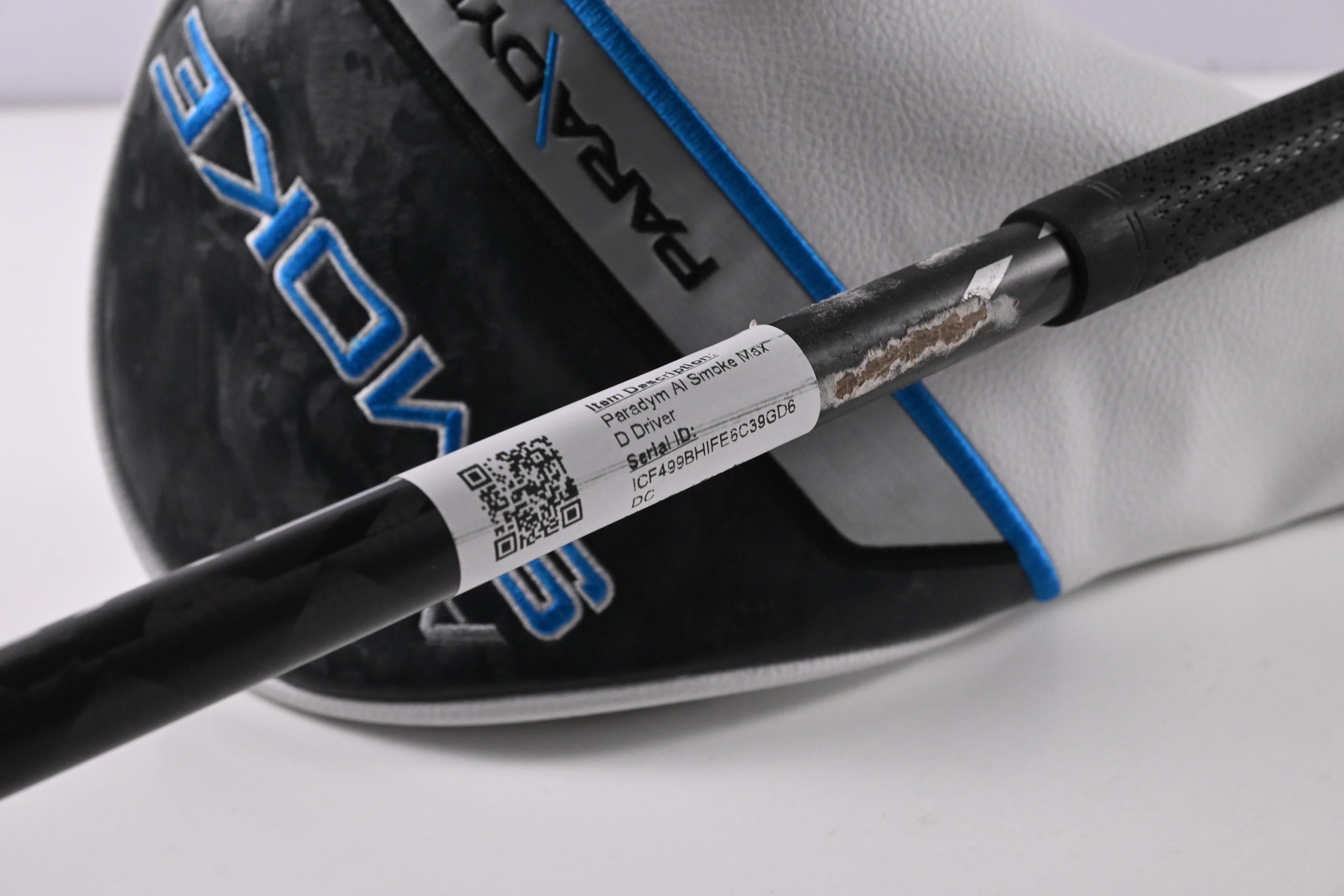 Callaway Paradym Ai Smoke Max D Driver / 12 Degree / Senior Flex Cypher 2.0 40