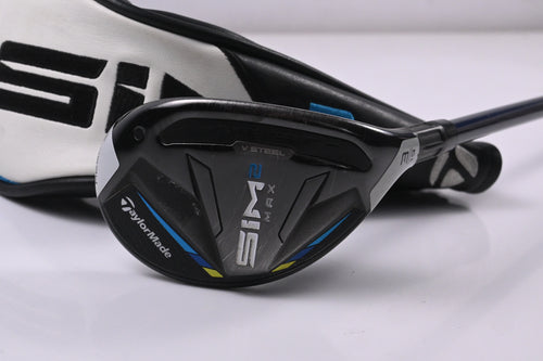 Taylormade SIM2 Max #3 Hybrid / 19 Degree / Stiff Flex Ventus Blue 7 Shaft