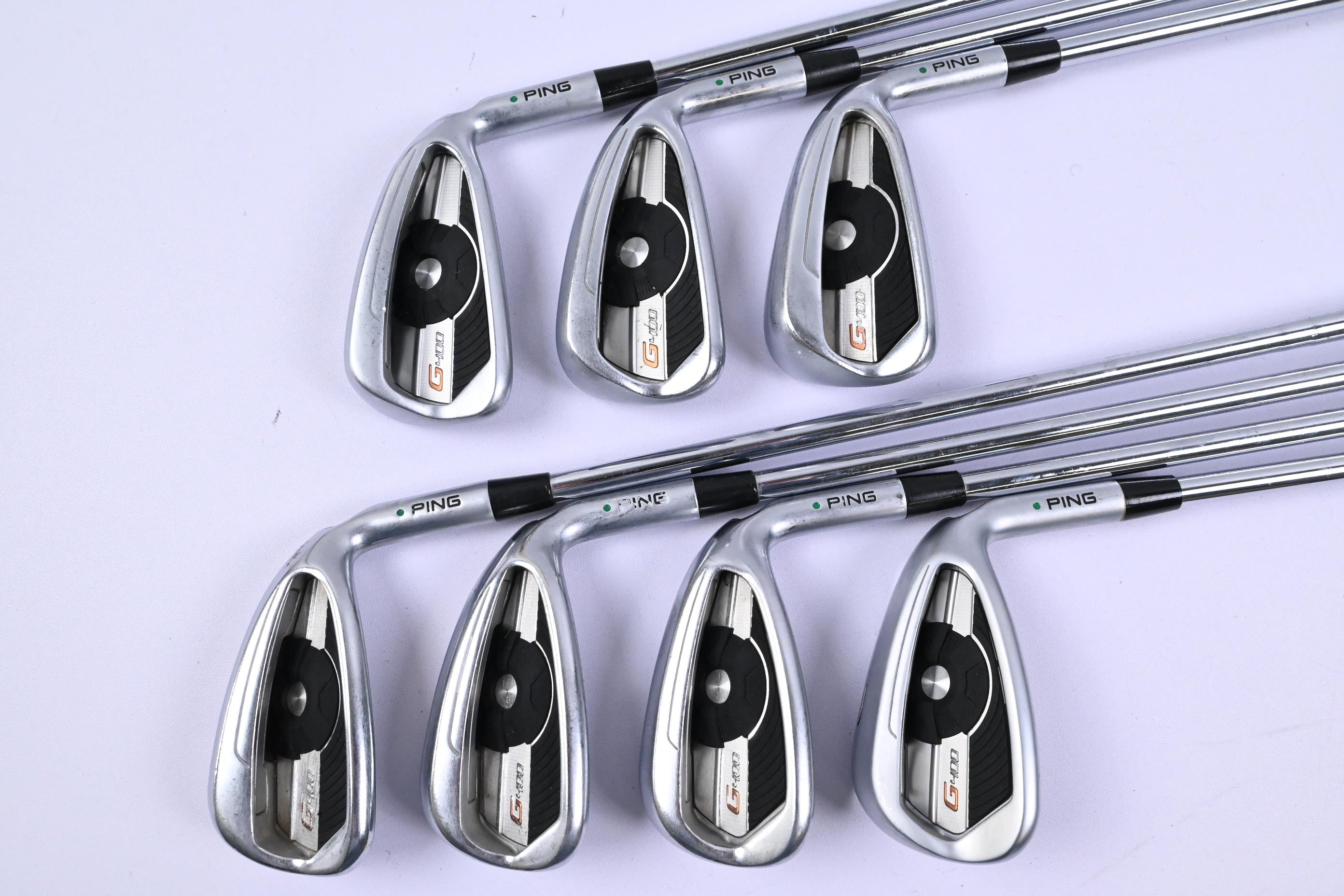 Ping G400 Irons / 5-PW+GW / Green Dot / Regular Flex True Temper XP R300