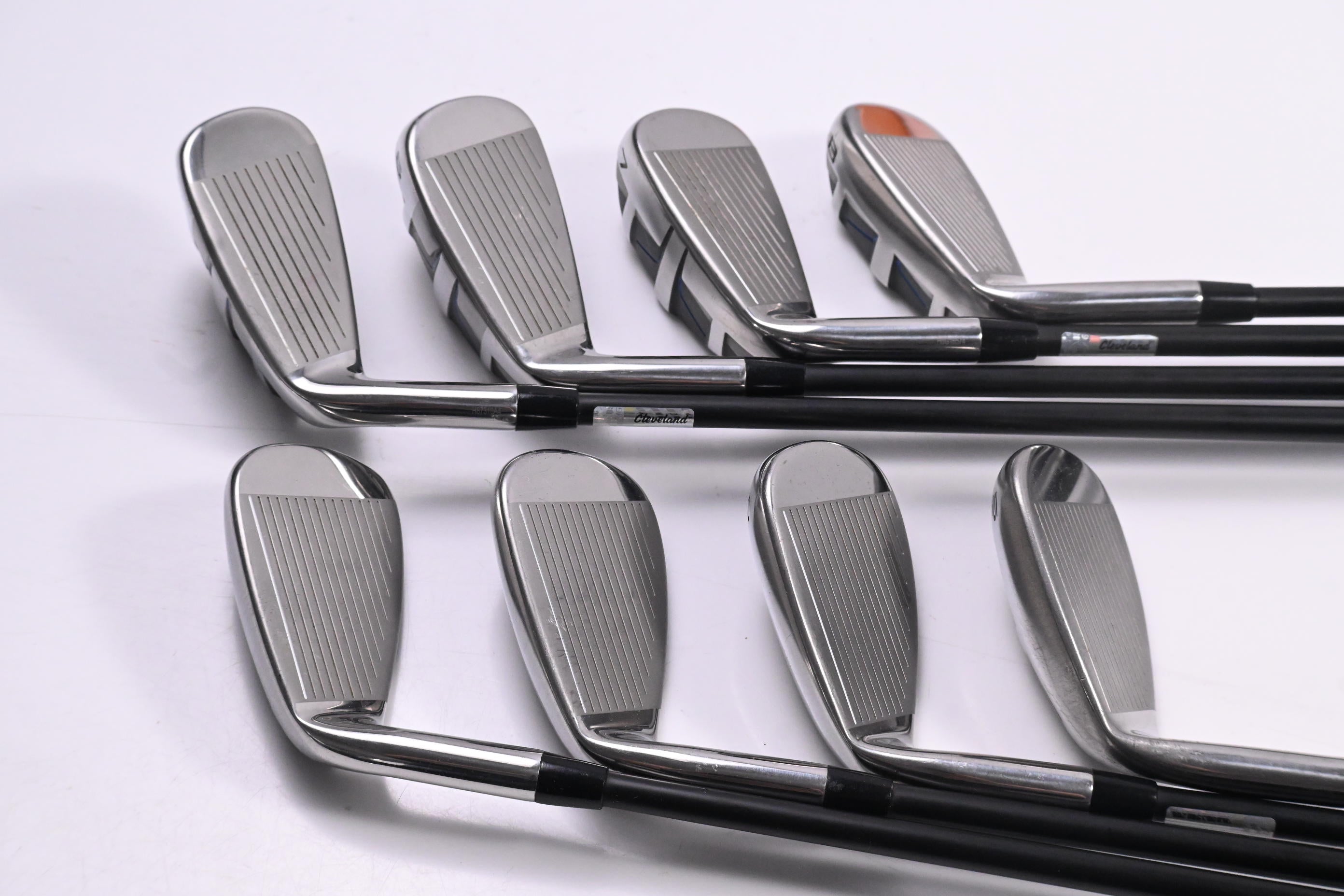 Cleveland Launcher XL Halo Irons / 5-PW+GW+SW / Senior Flex Cypher 50 Shafts