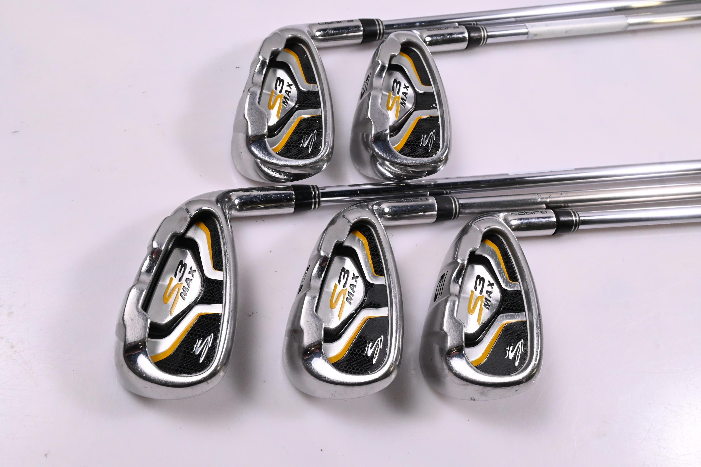 Cobra S3 Max Irons / 5-9i / Regular Flex Cobra Shafts
