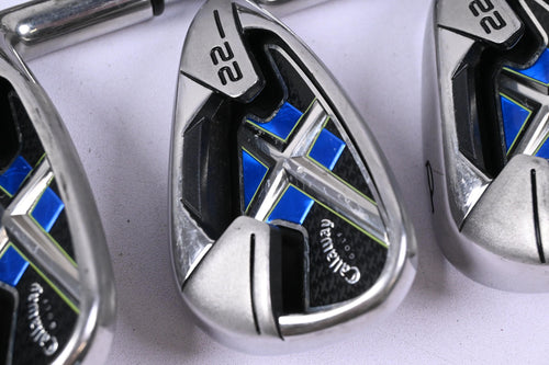 Callaway X-22 Irons / 4-PW+SW / Uniflex Callaway X Shafts