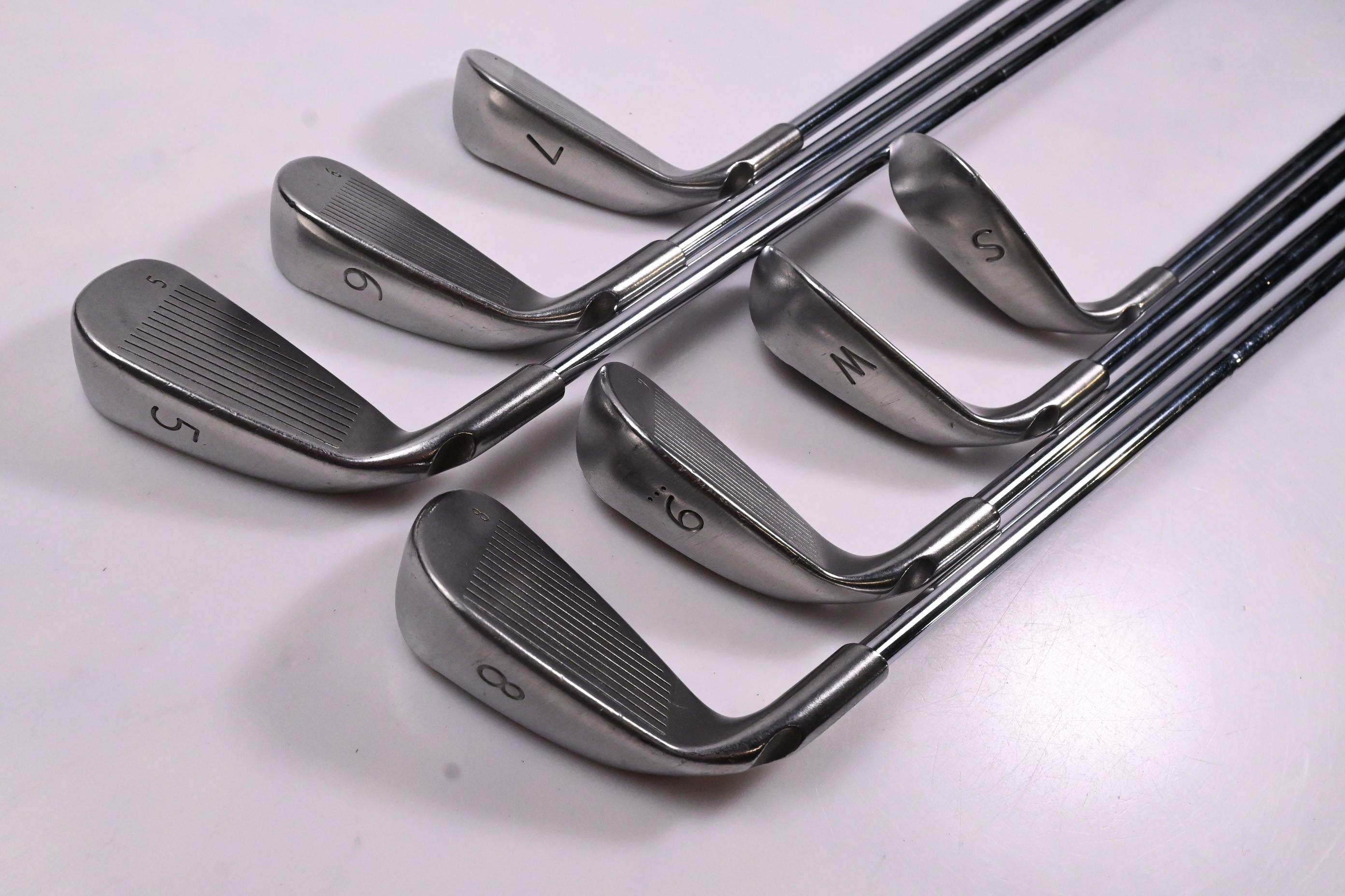 Ping G10 Irons / 5-PW+SW / Green Dot / Stiff Flex Steel Shafts