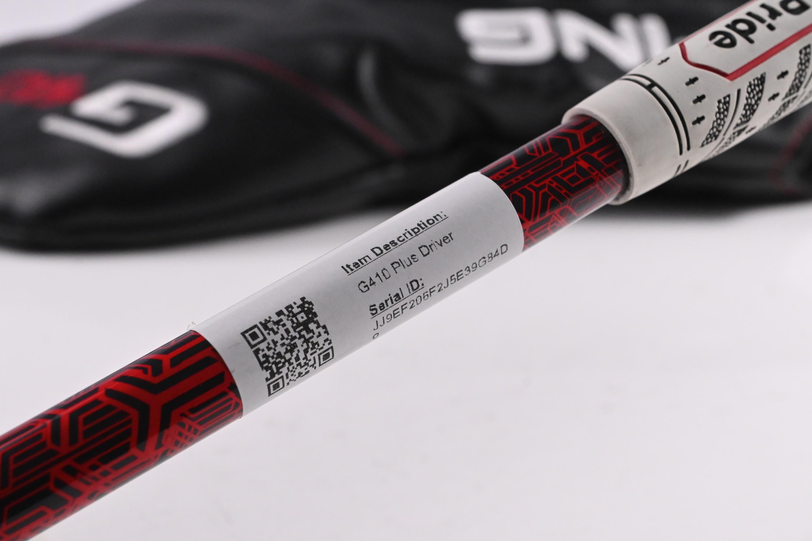 Ping G410 Plus Driver / 10.5 Degree / Stiff Flex Ping ALTA CB Red 55 Shaft