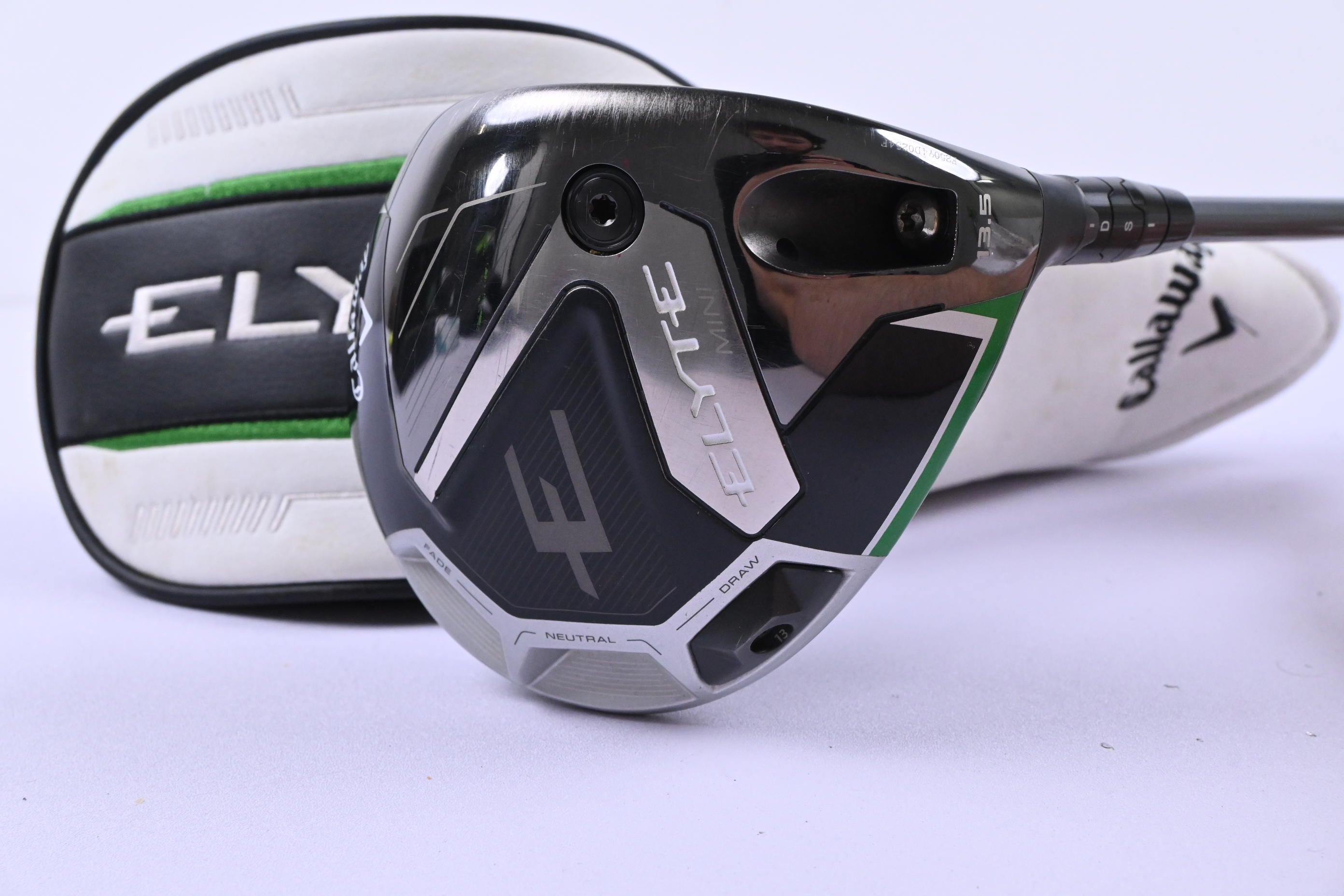 Callaway Elyte Mini Driver / 13.5 Degree / Stiff Flex Denali Charcoal 60 Shaft