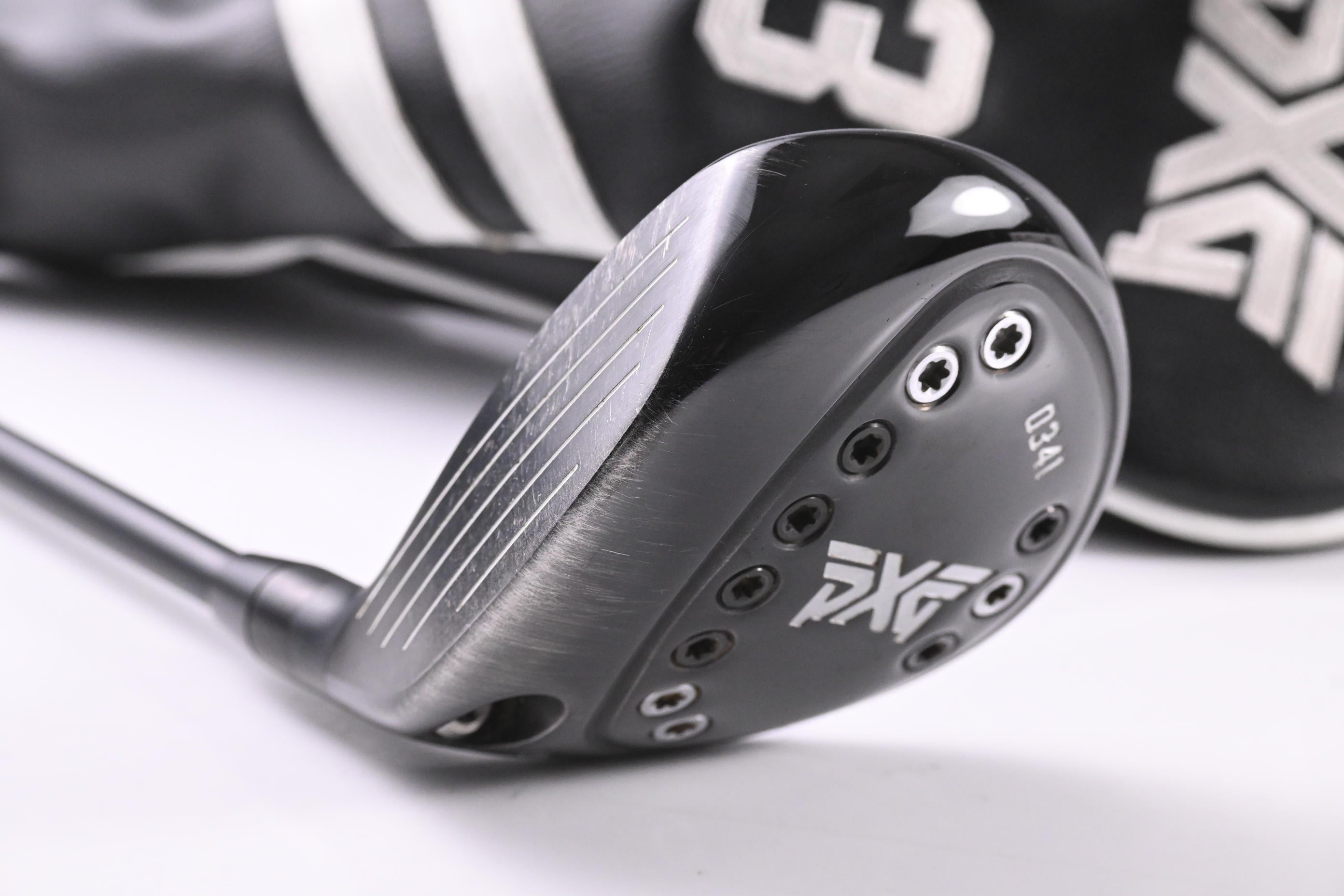 Left Hand PXG 0341X Gen1 #3 Wood / 15 Degree / Regular Flex HZRDUS Black 75 Shaft