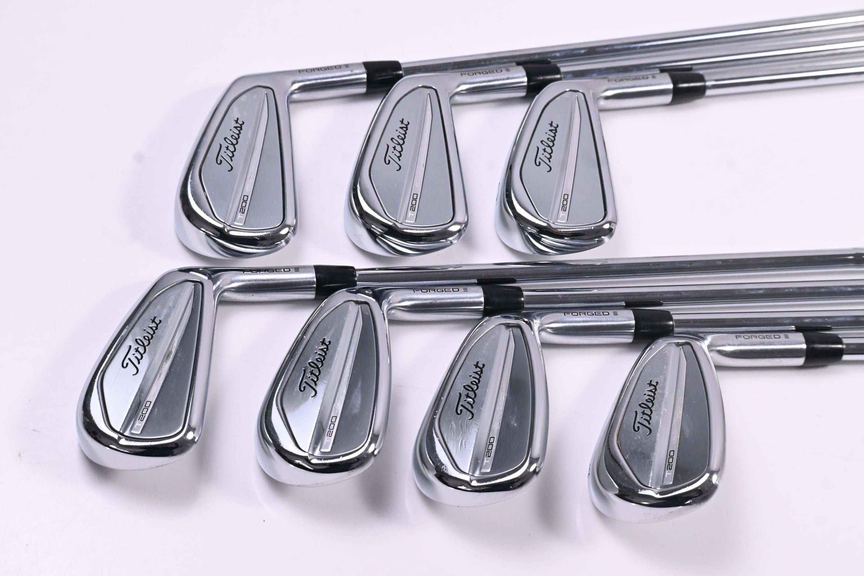 Titleist T200 2023 Irons / 4-PW / Stiff Flex AMT Black S300 Shafts