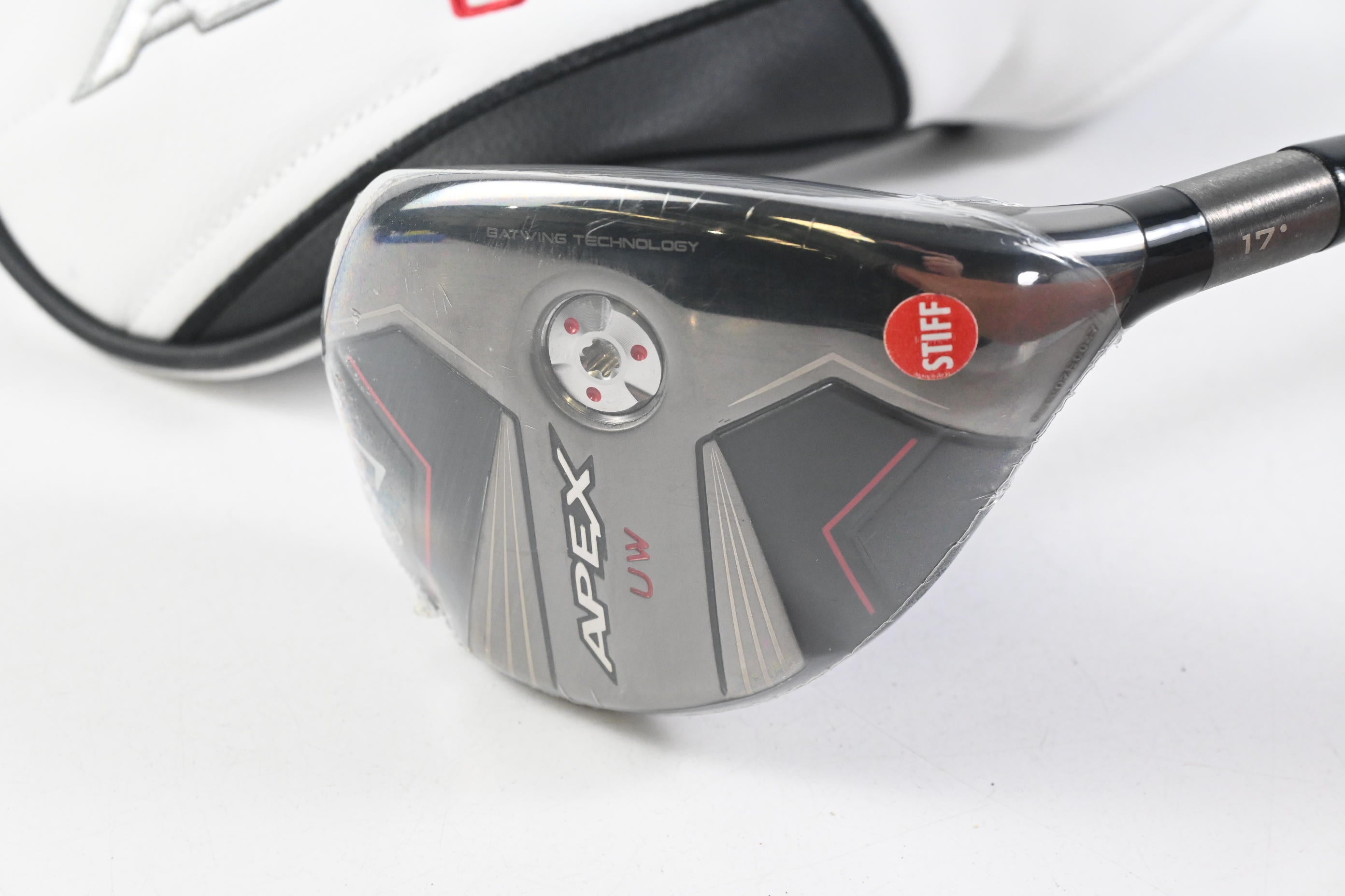 Callaway Apex UW 24 #2 Hybrid / 17 Degree / Stiff Flex MMT Black 70 Shaft