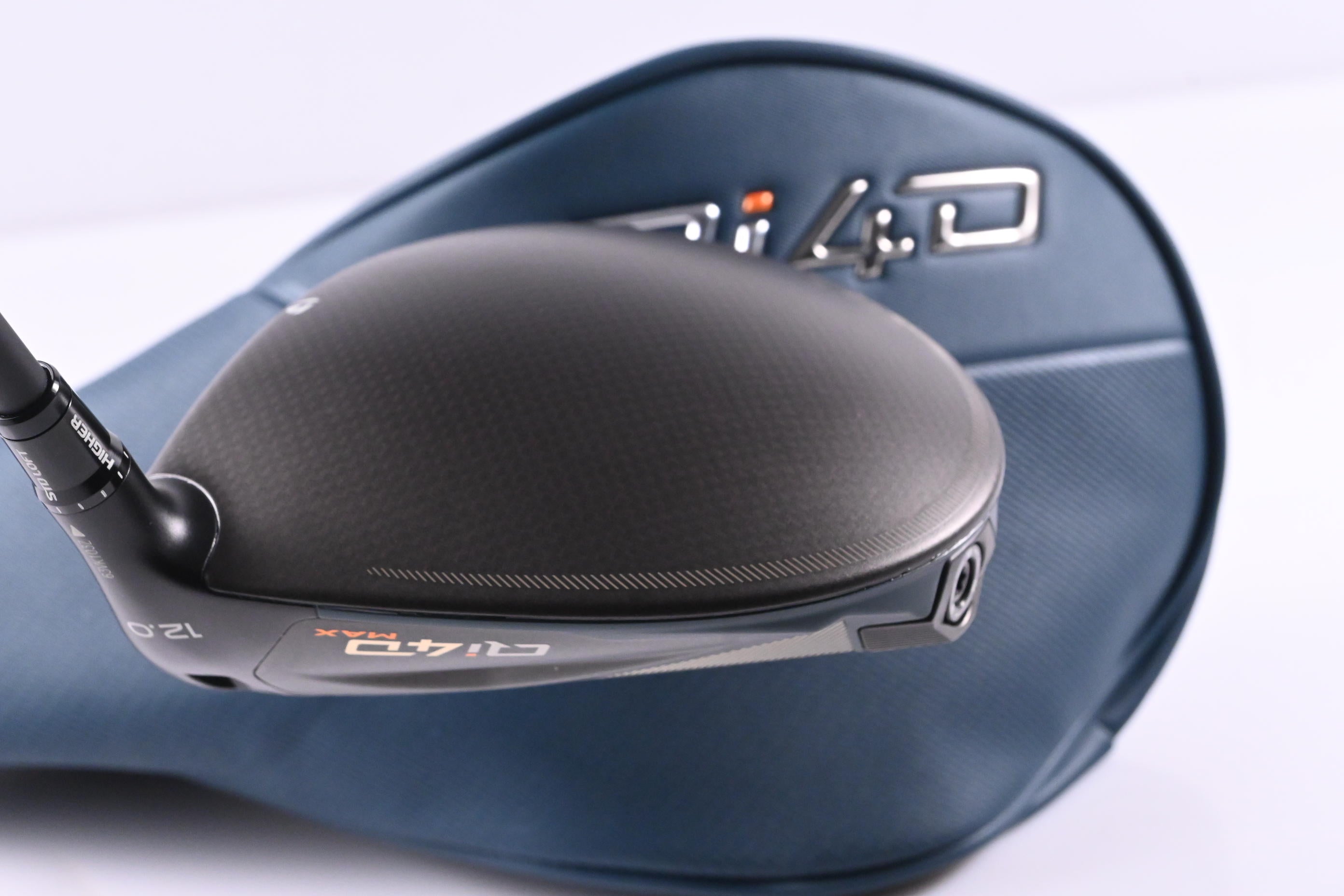 Taylormade Qi4D Max Driver / 12 Degree / Stiff Flex REAX Blue 50 Shaft