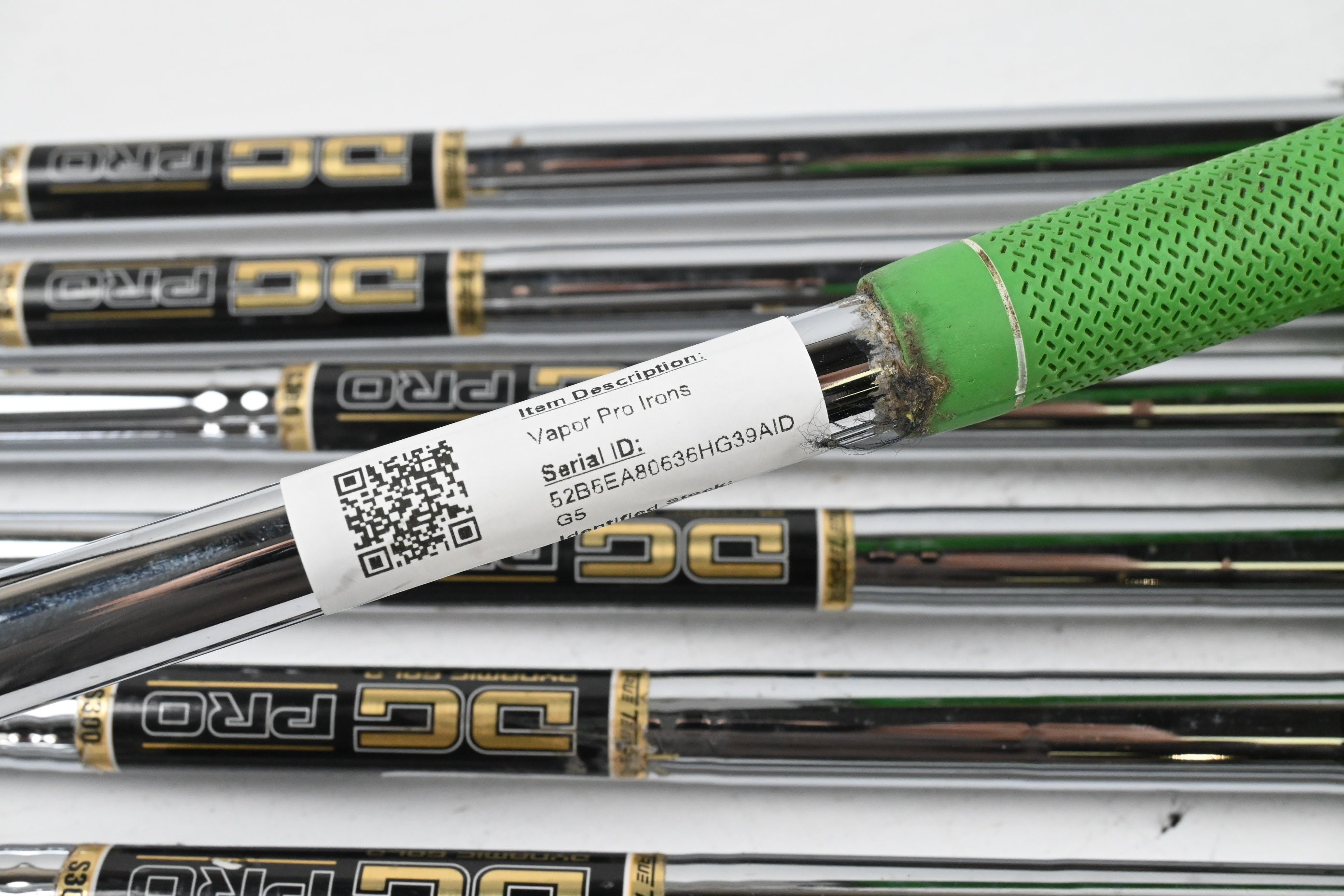 Nike Vapor Pro Irons / 4-PW / Stiff Flex Dynamic Gold Pro S300 Shafts