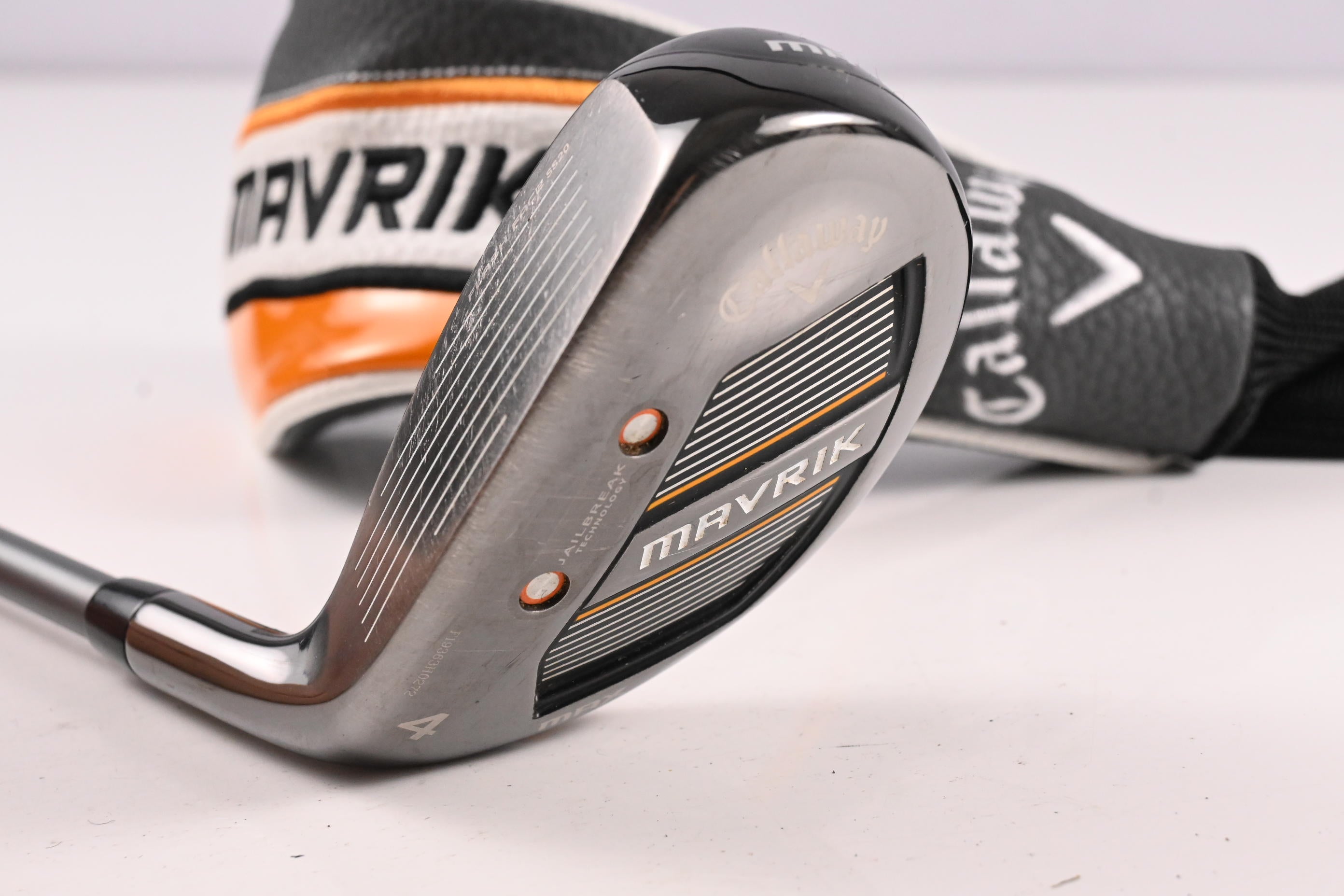 Left Hand Callaway Mavrik Max #4 Hybrid / 21 Degree / Regular Flex Catalyst 65