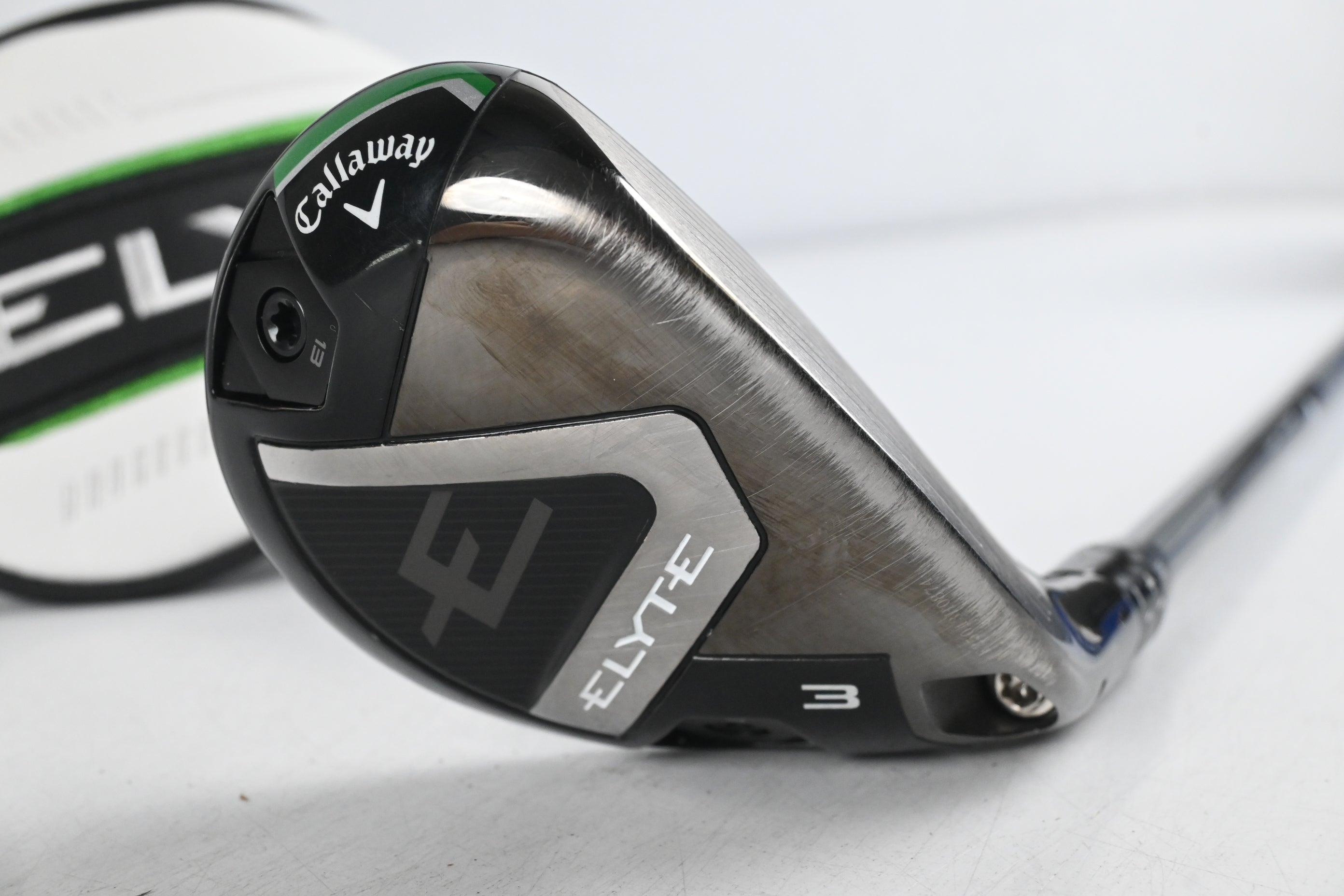 Callaway Elyte #3 Hybrid / 19 Degree / Stiff Flex Denali Charcoal 70 Shaft
