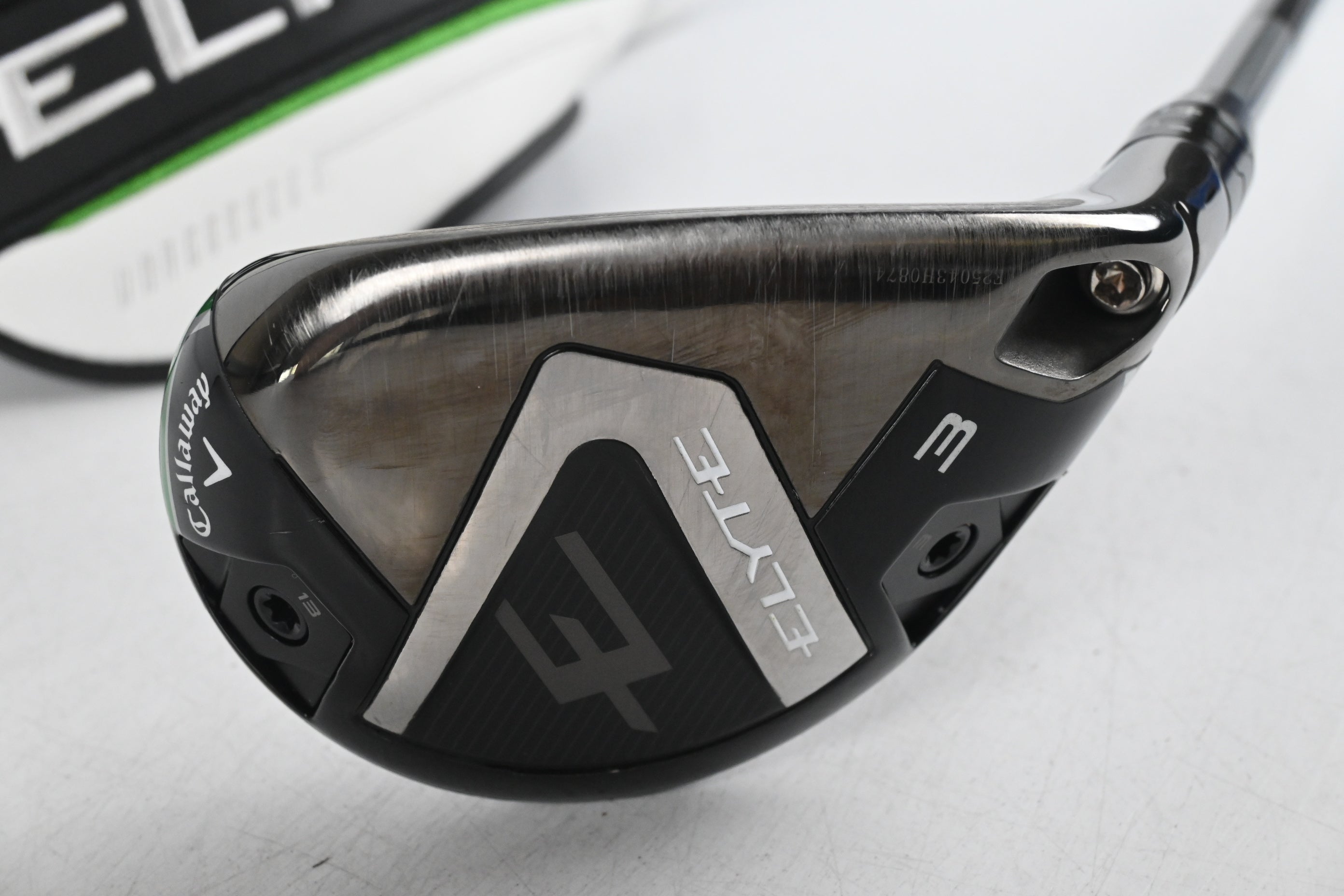 Callaway Elyte #3 Hybrid / 19 Degree / Stiff Flex Denali Charcoal 70 Shaft