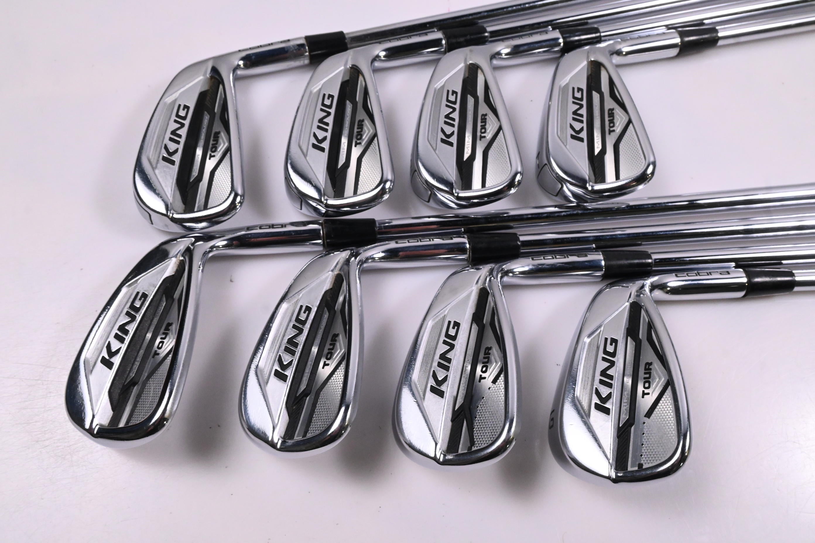 Cobra King Tour 2020 Irons / 4-PW+GW / Stiff Flex KBS $-Taper 120 Shafts