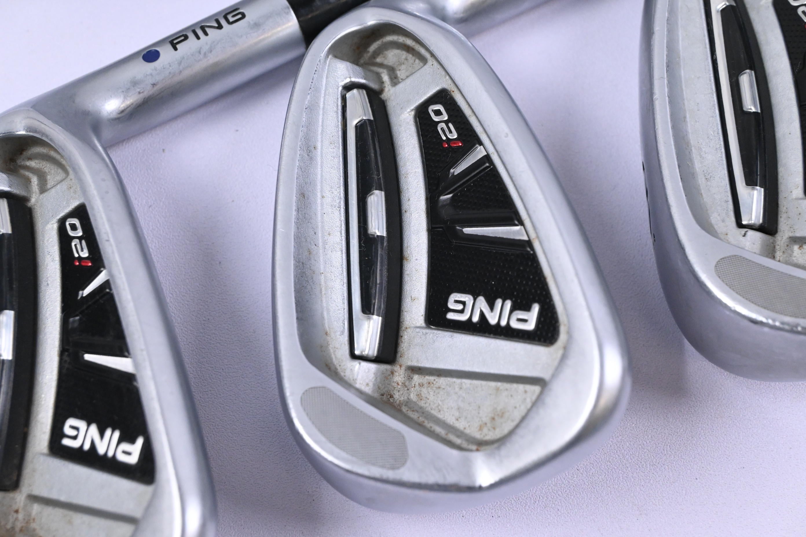 Ping i20 Irons / 4-PW / Blue Dot / Regular Flex Dynamic Gold R300
