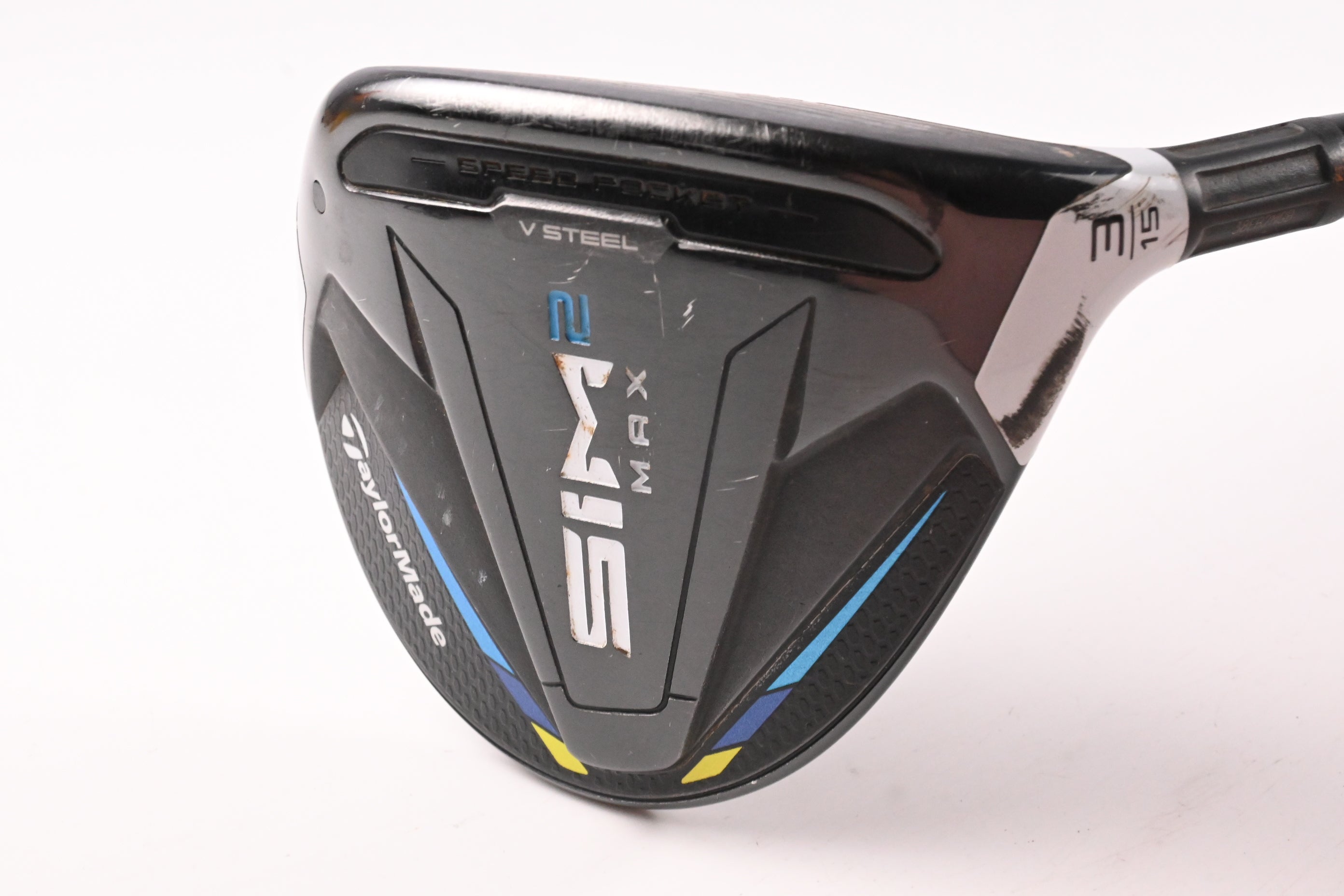Taylormade SIM2 Max #3 Wood / 15 Degree / Stiff Flex Fujikura Ventus Blue 6