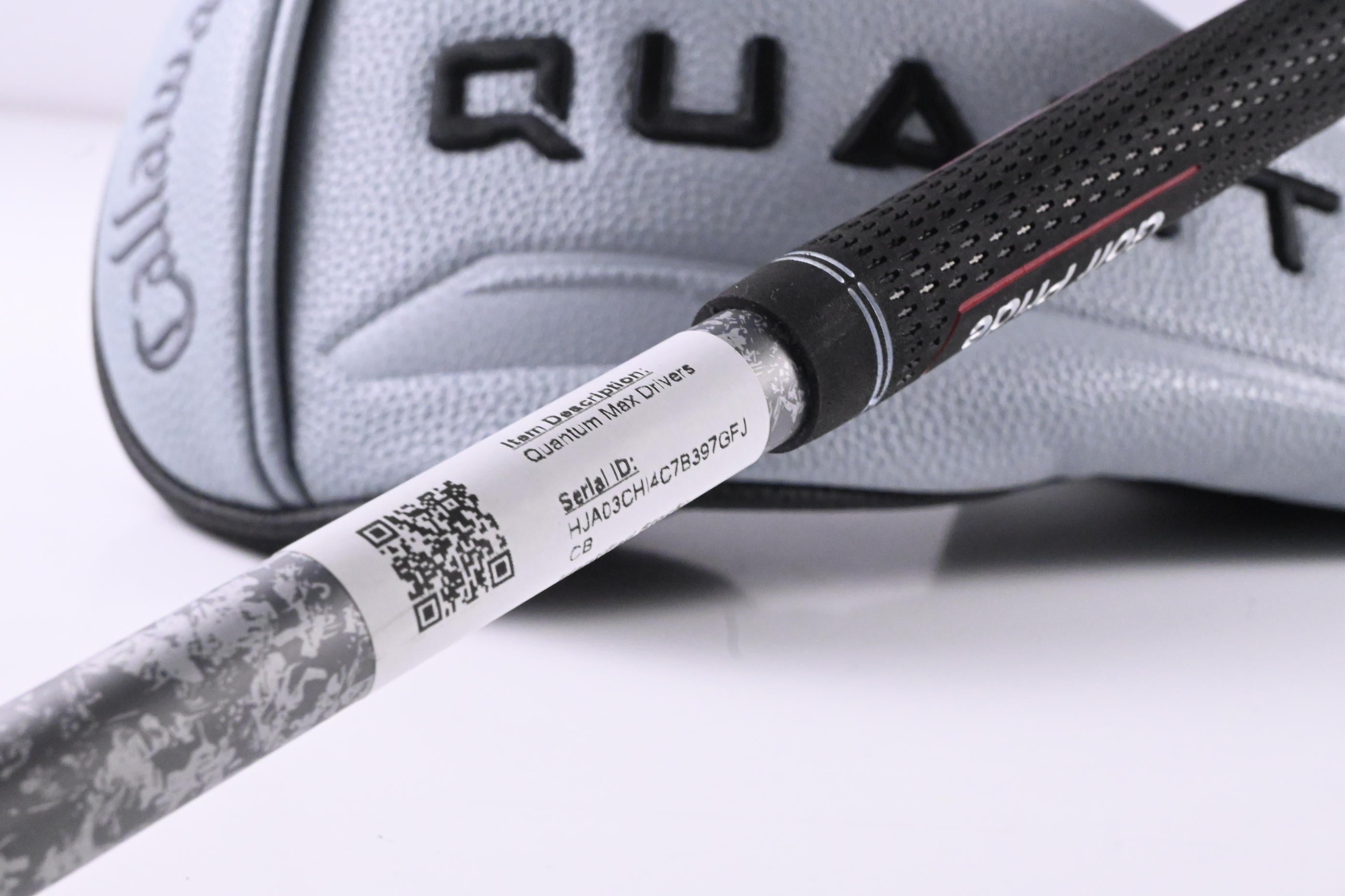 Callaway Quantum Max Driver / 9 Degree / X-Flex Denali Frost Silver 60 Shaft