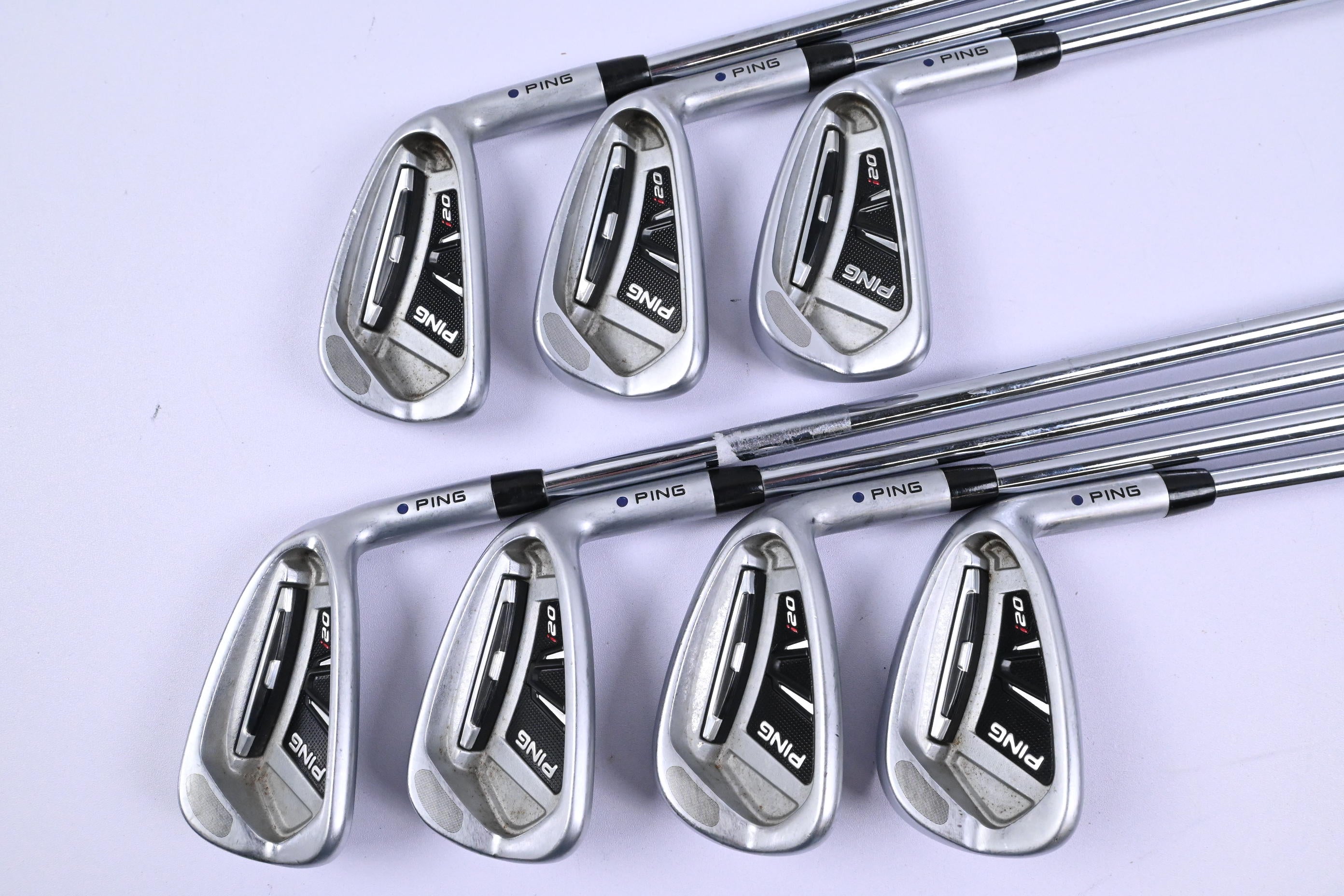 Ping i20 Irons / 4-PW / Blue Dot / Regular Flex Dynamic Gold R300