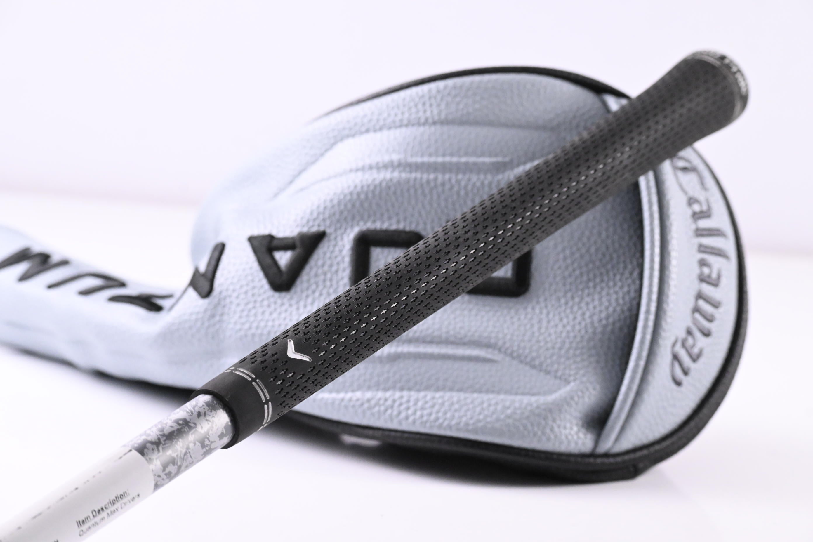 Callaway Quantum Max D Driver / 10.5 Degree / Regular Flex Denali Silver 50