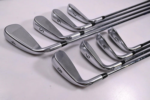 Ping G400 Irons / 4-PW+GW / Blue Dot / Regular Flex Ping AWT 2.0 Shafts
