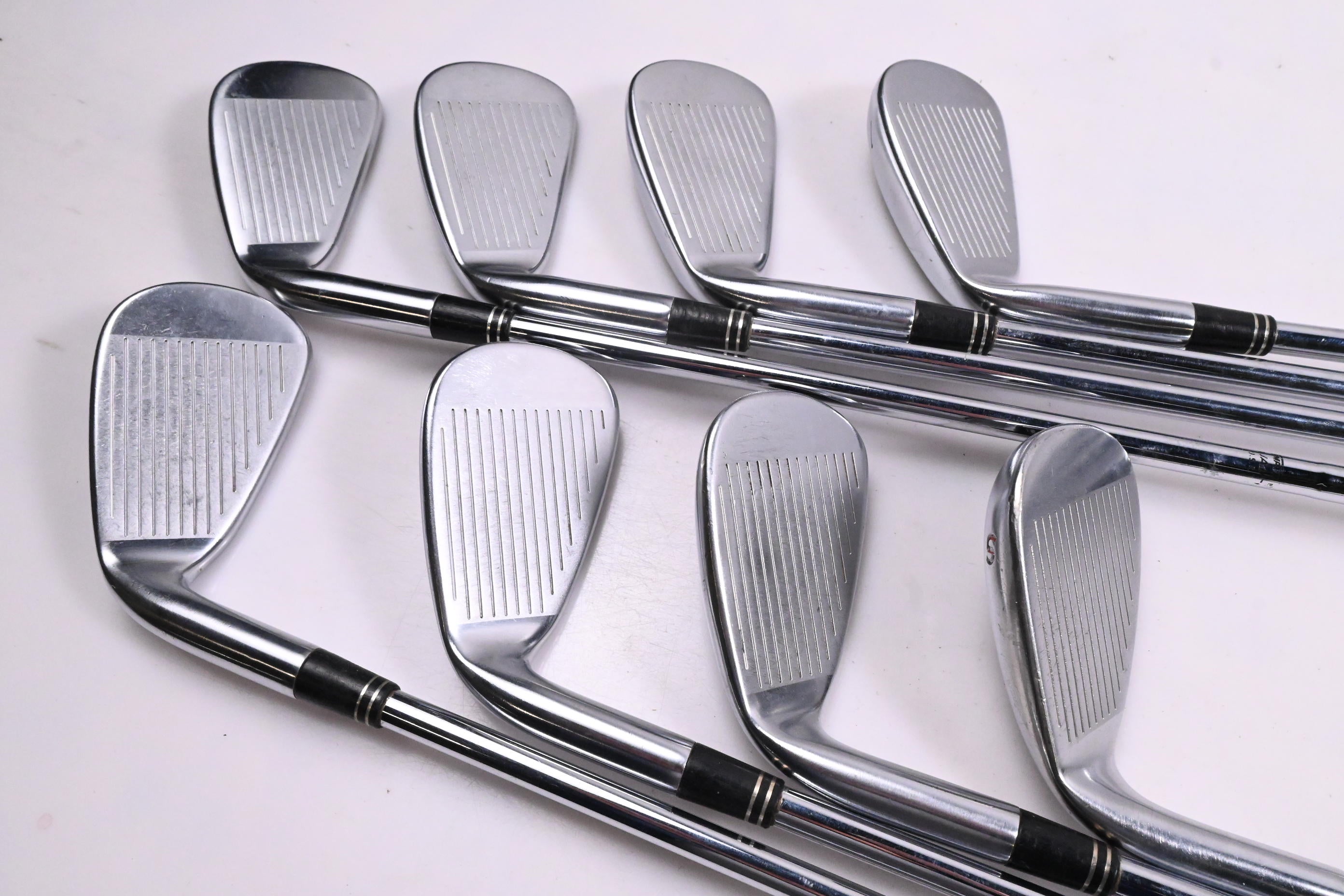 Taylormade Tour Burner Irons / 4-PW+SW / Stiff Flex Steel Shafts